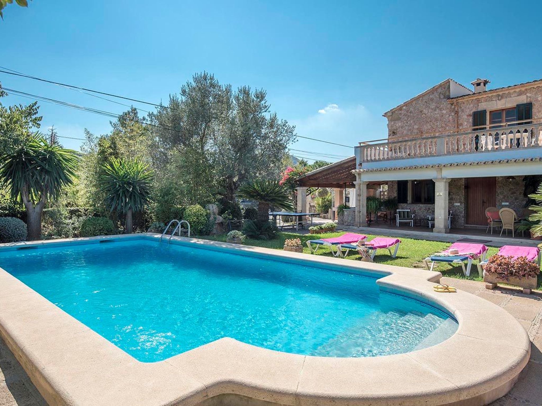 Villa Assumpció in Pollença mit Pool und Grill-Drinnen