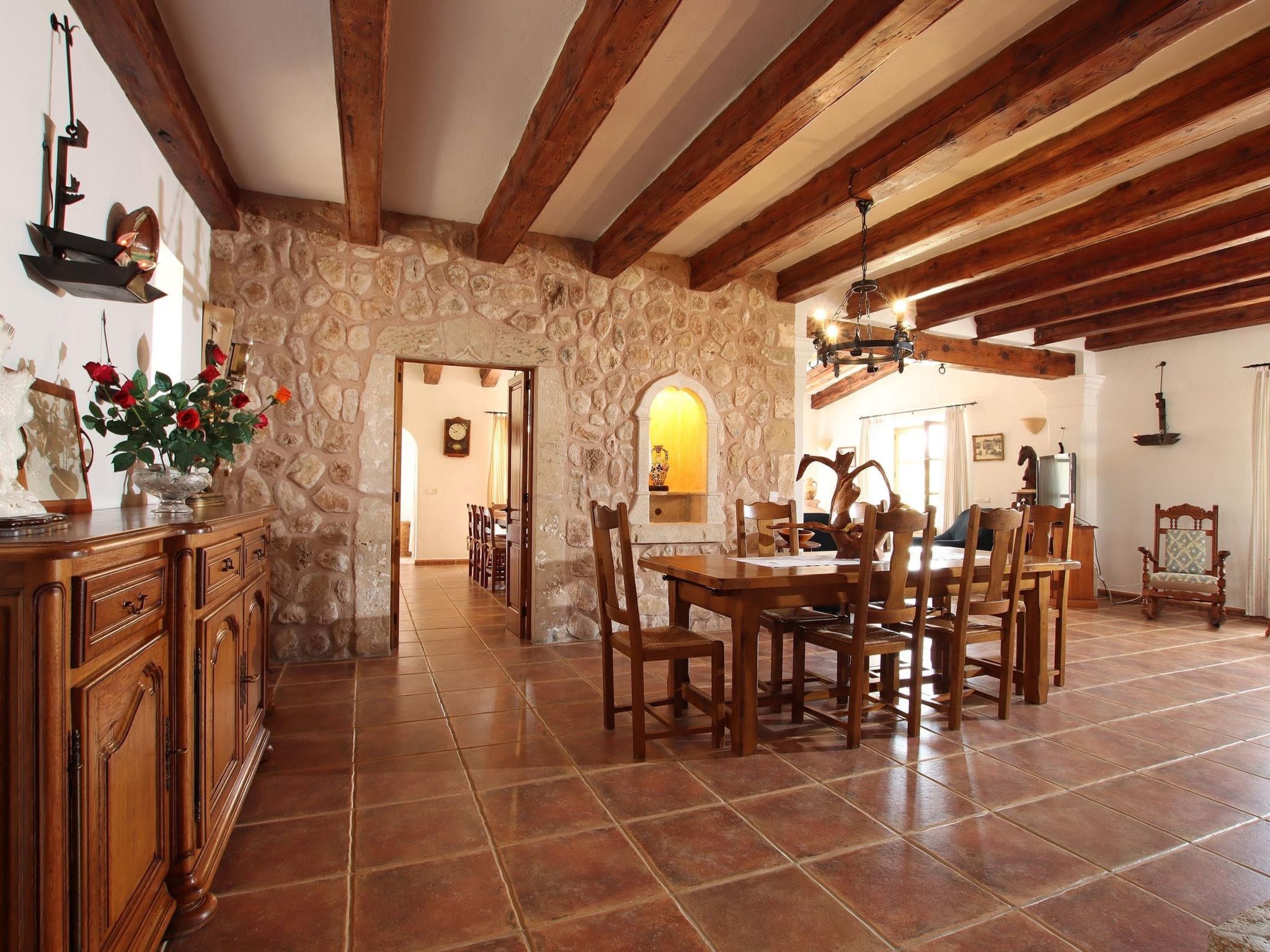 Schöne Villa ganz in der Nähe von Pollença-Drinnen