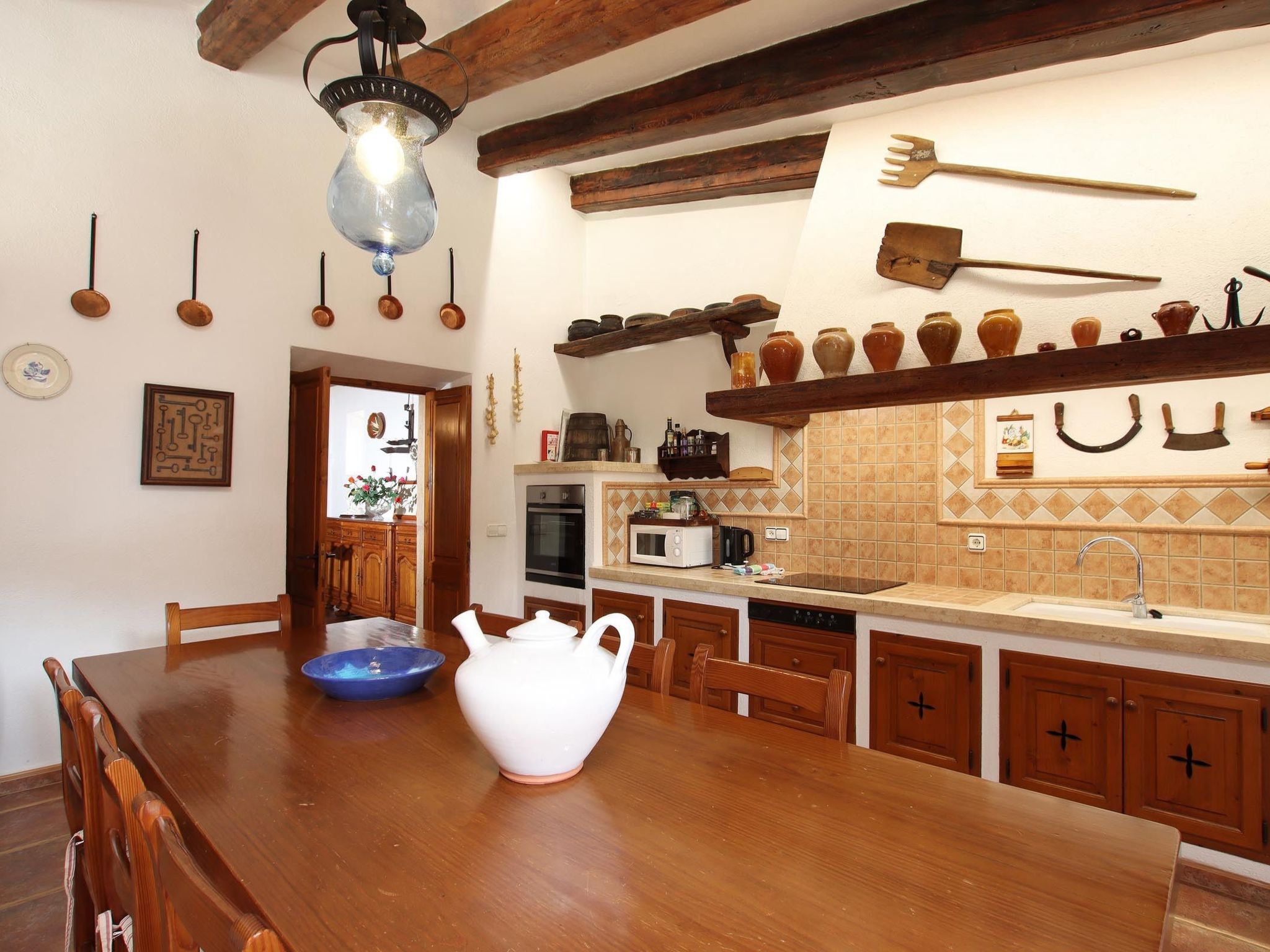 Schöne Villa ganz in der Nähe von Pollença-Drinnen