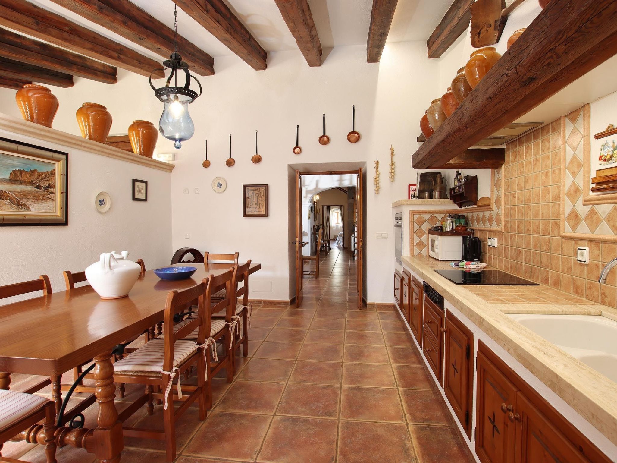 Schöne Villa ganz in der Nähe von Pollença-Drinnen