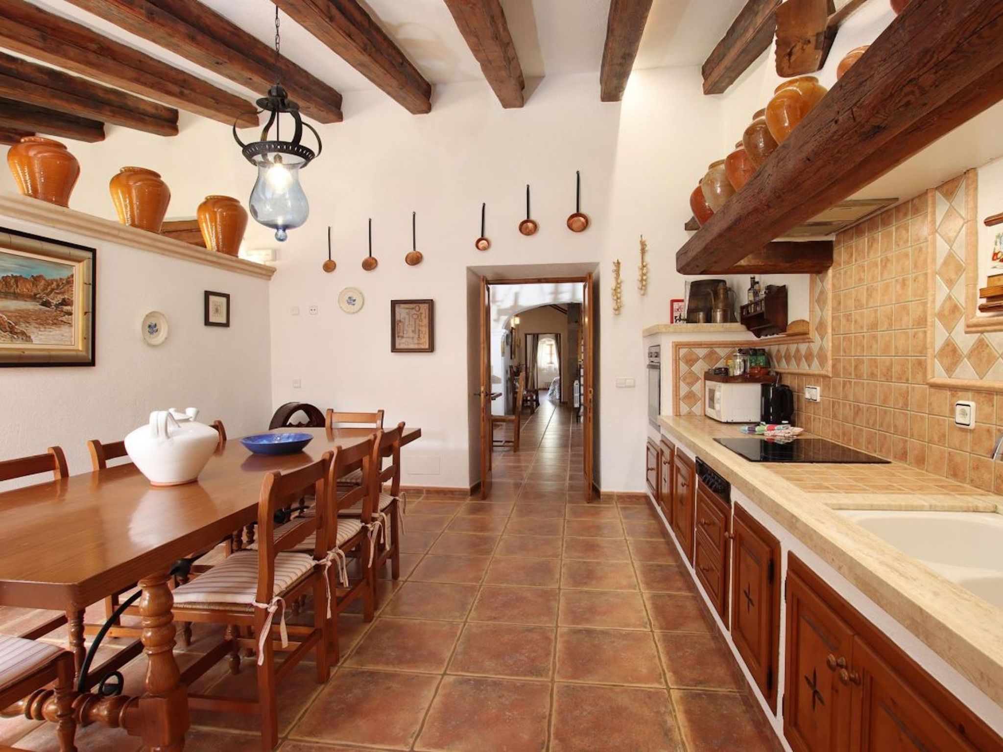 Schöne Villa ganz in der Nähe von Pollença-Drinnen