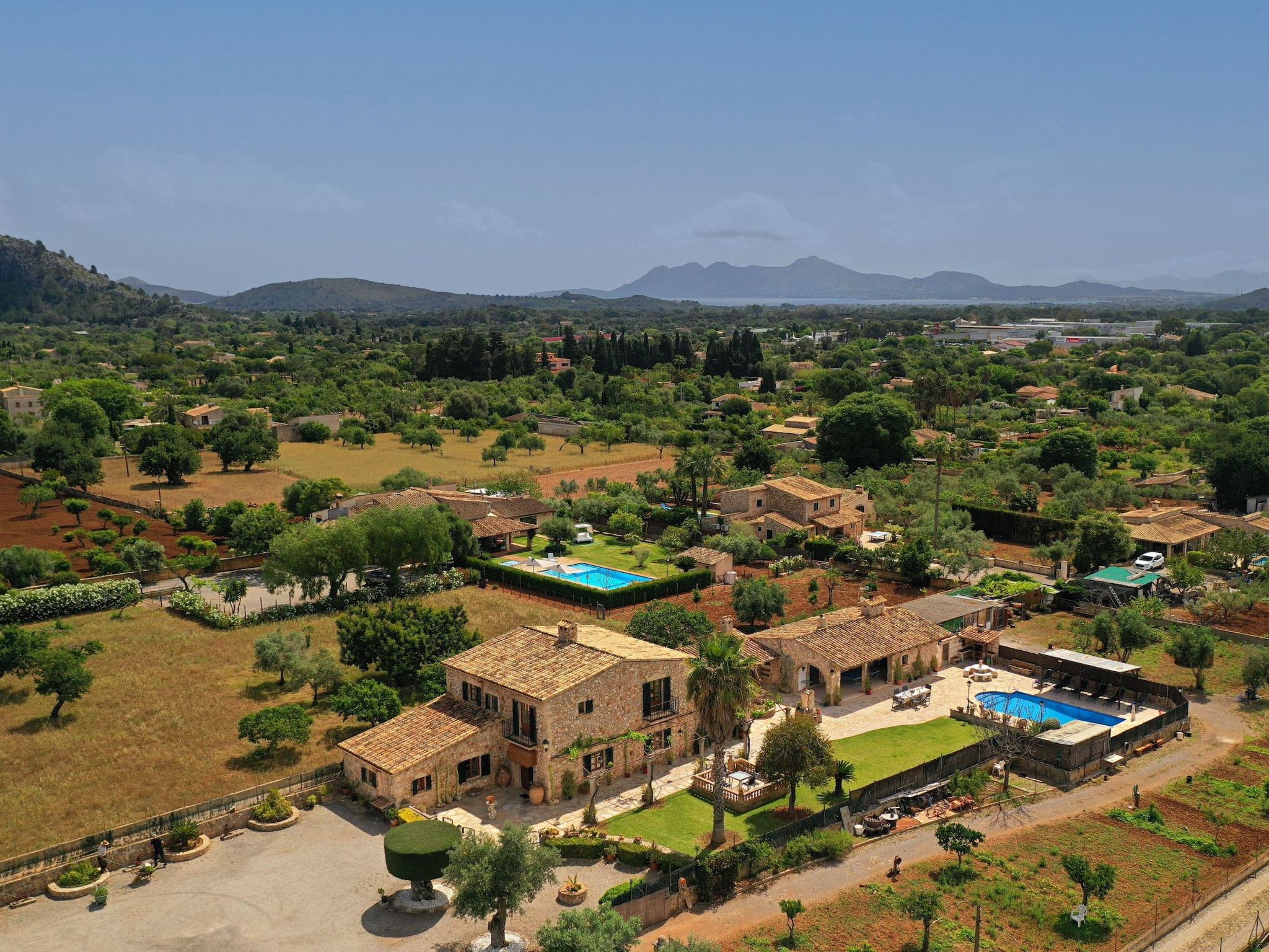 Schöne Villa ganz in der Nähe von Pollença-Drinnen