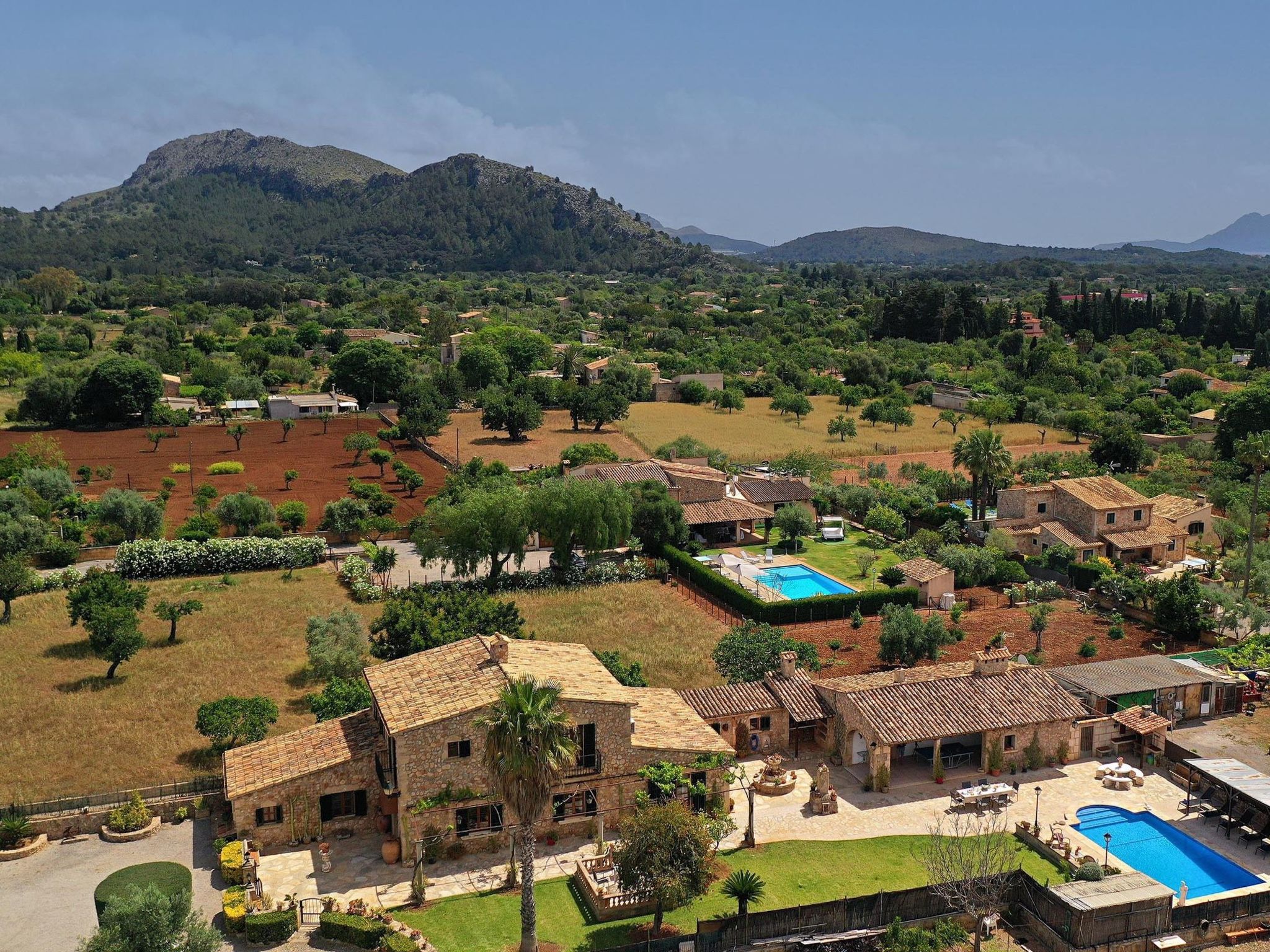 Schöne Villa ganz in der Nähe von Pollença-Drinnen