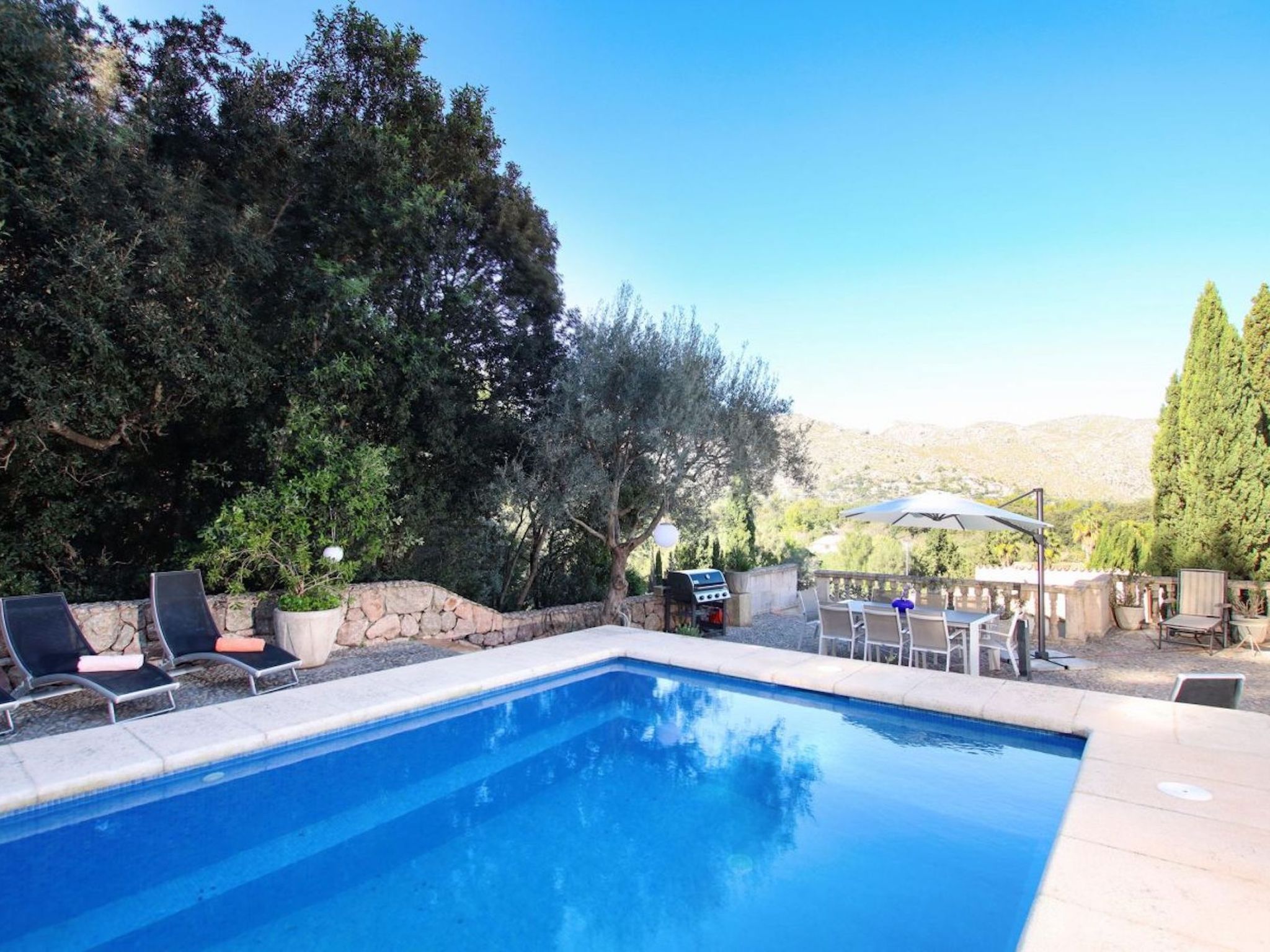 Villa Llop. Wunderschöne moderne Villa mit Sauna-Binnen