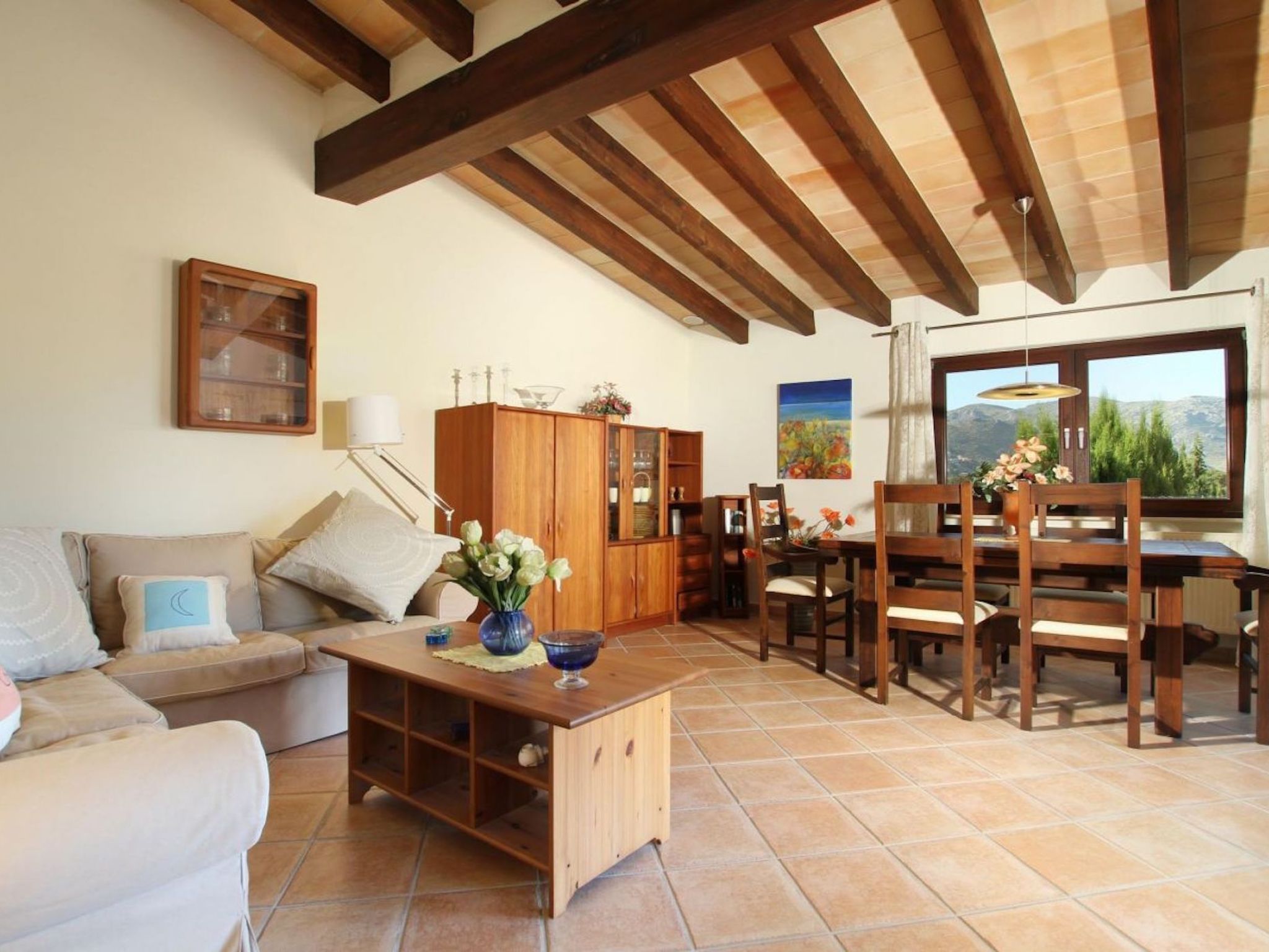 Villa Llop. Wunderschöne moderne Villa mit Sauna-Binnen