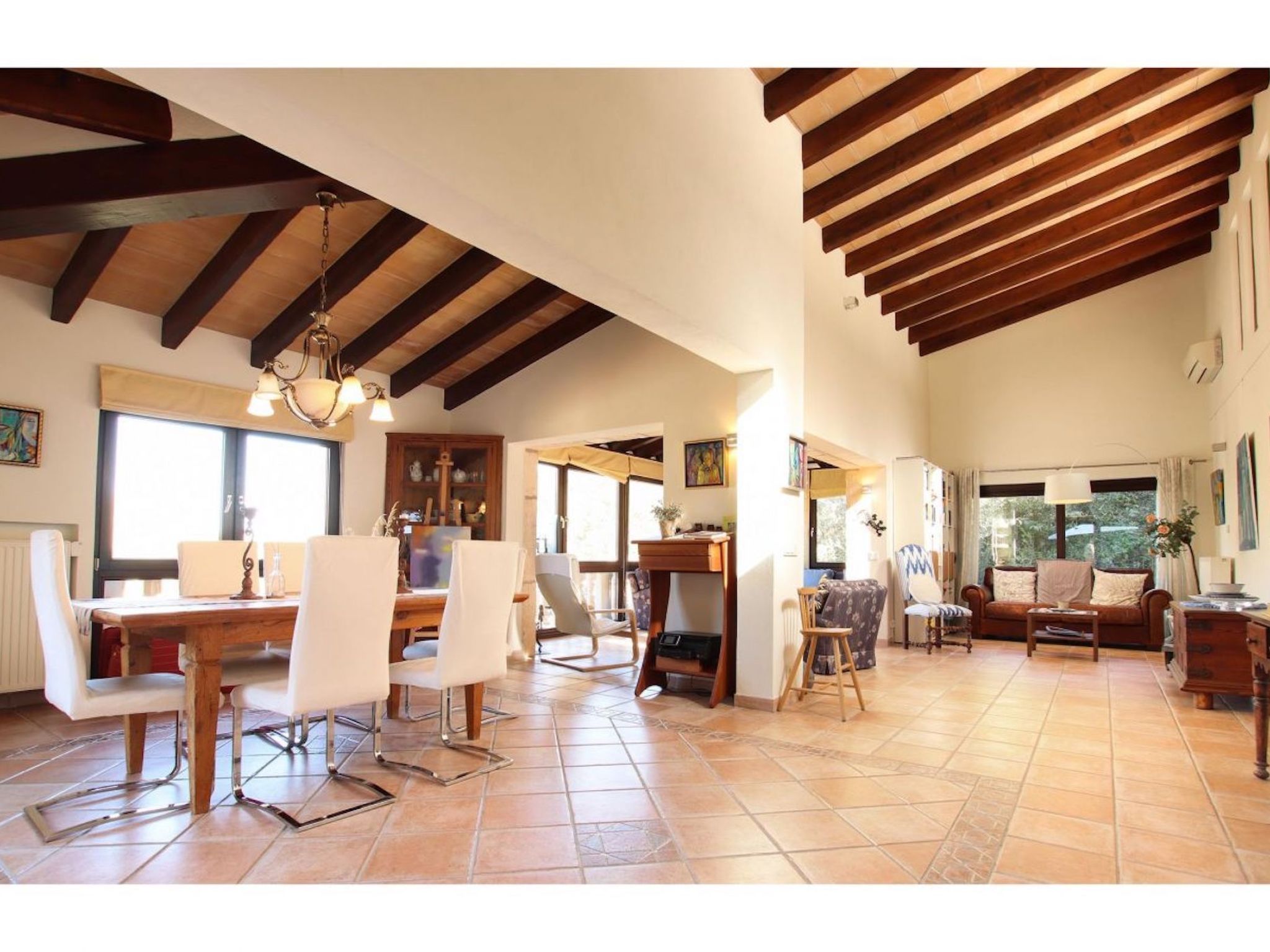 Villa Llop. Wunderschöne moderne Villa mit Sauna-Binnen