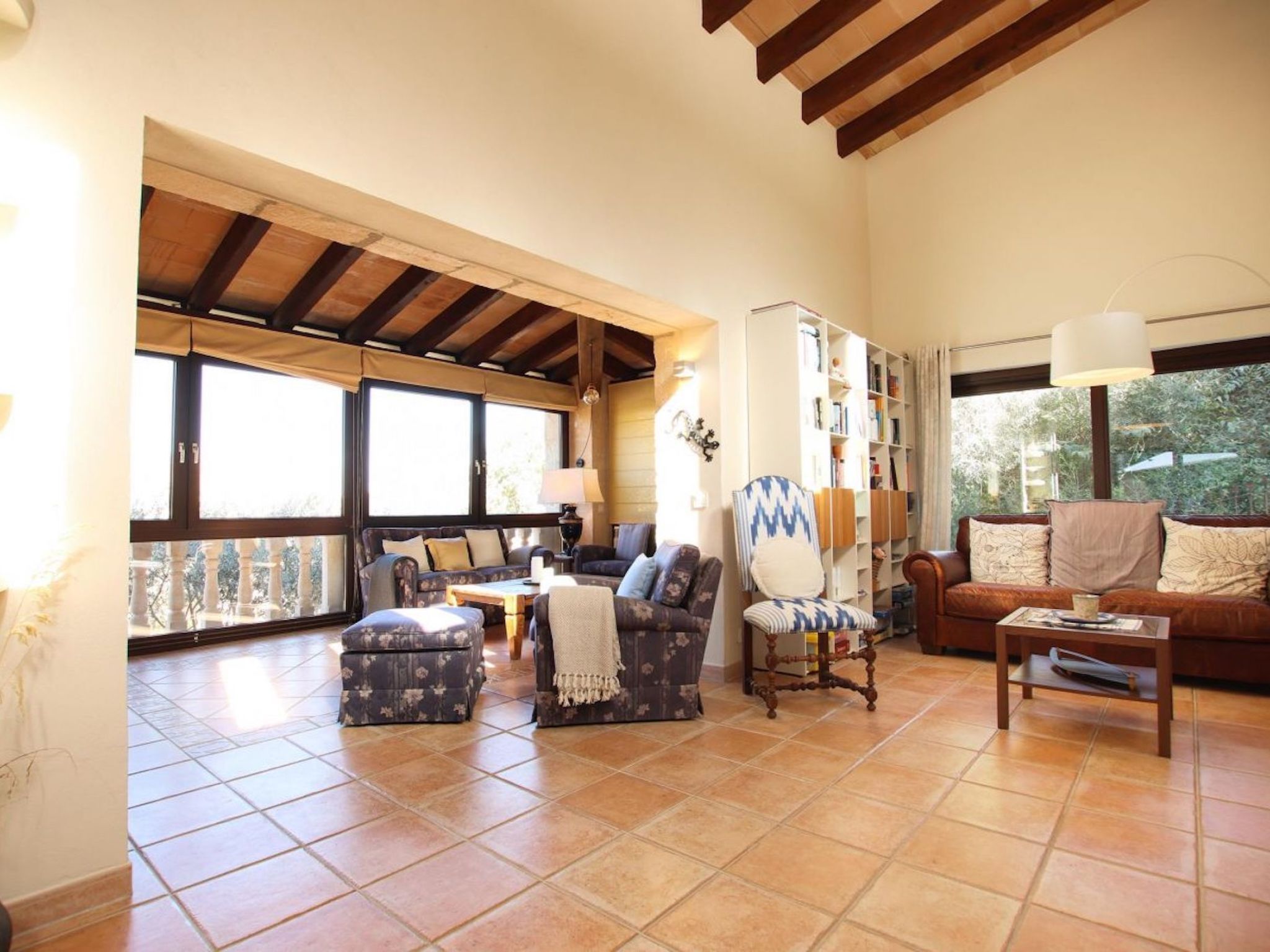 Villa Llop. Wunderschöne moderne Villa mit Sauna-Binnen