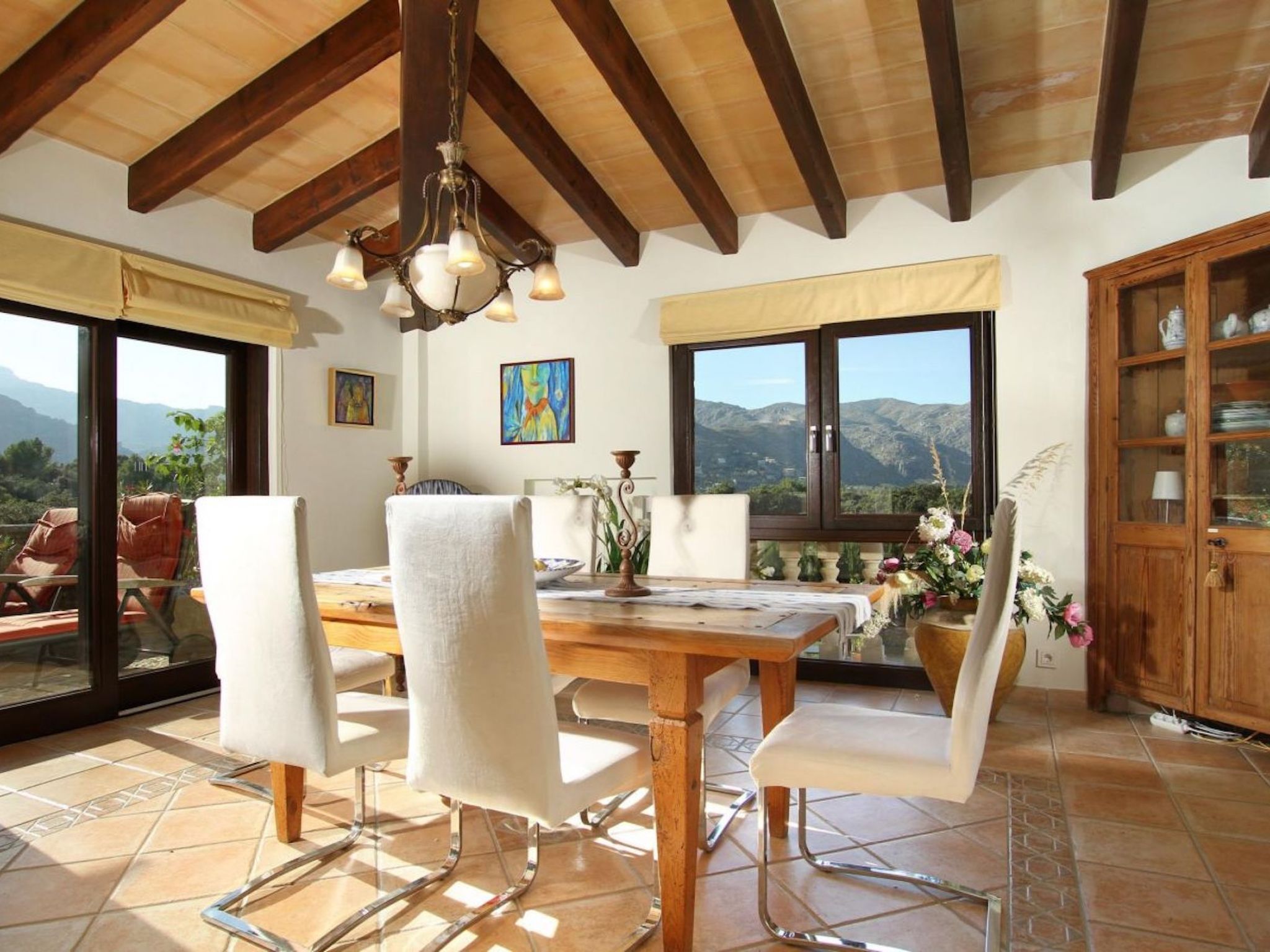 Villa Llop. Wunderschöne moderne Villa mit Sauna-Binnen