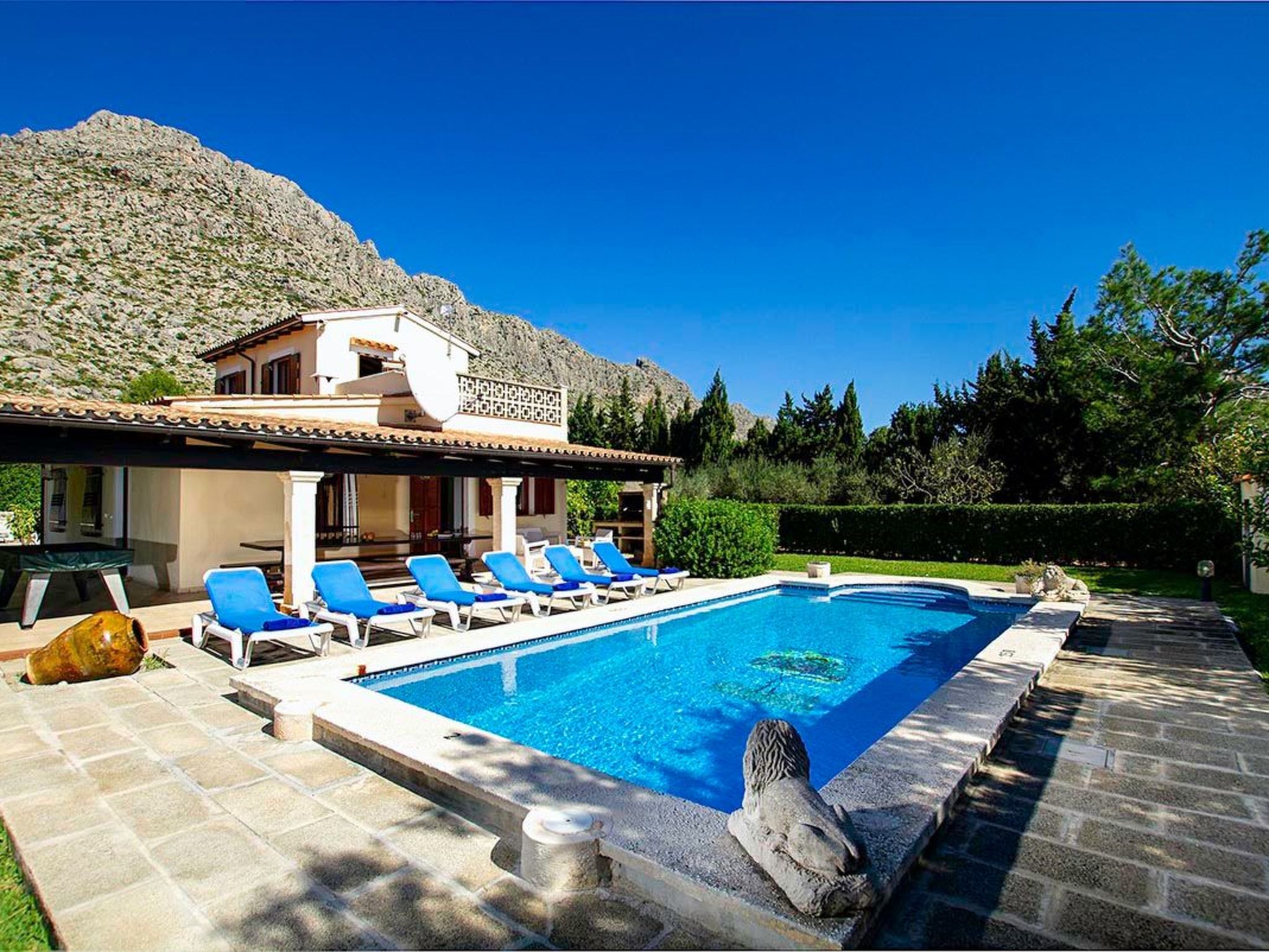 Tolle Ferienvilla Barraca mit privatem Pool-Dedans