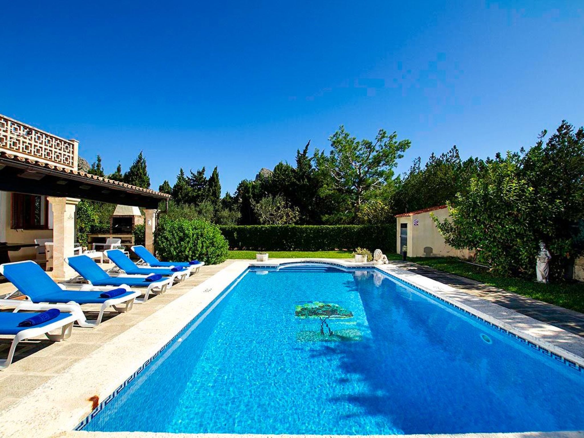 Tolle Ferienvilla Barraca mit privatem Pool-Dedans