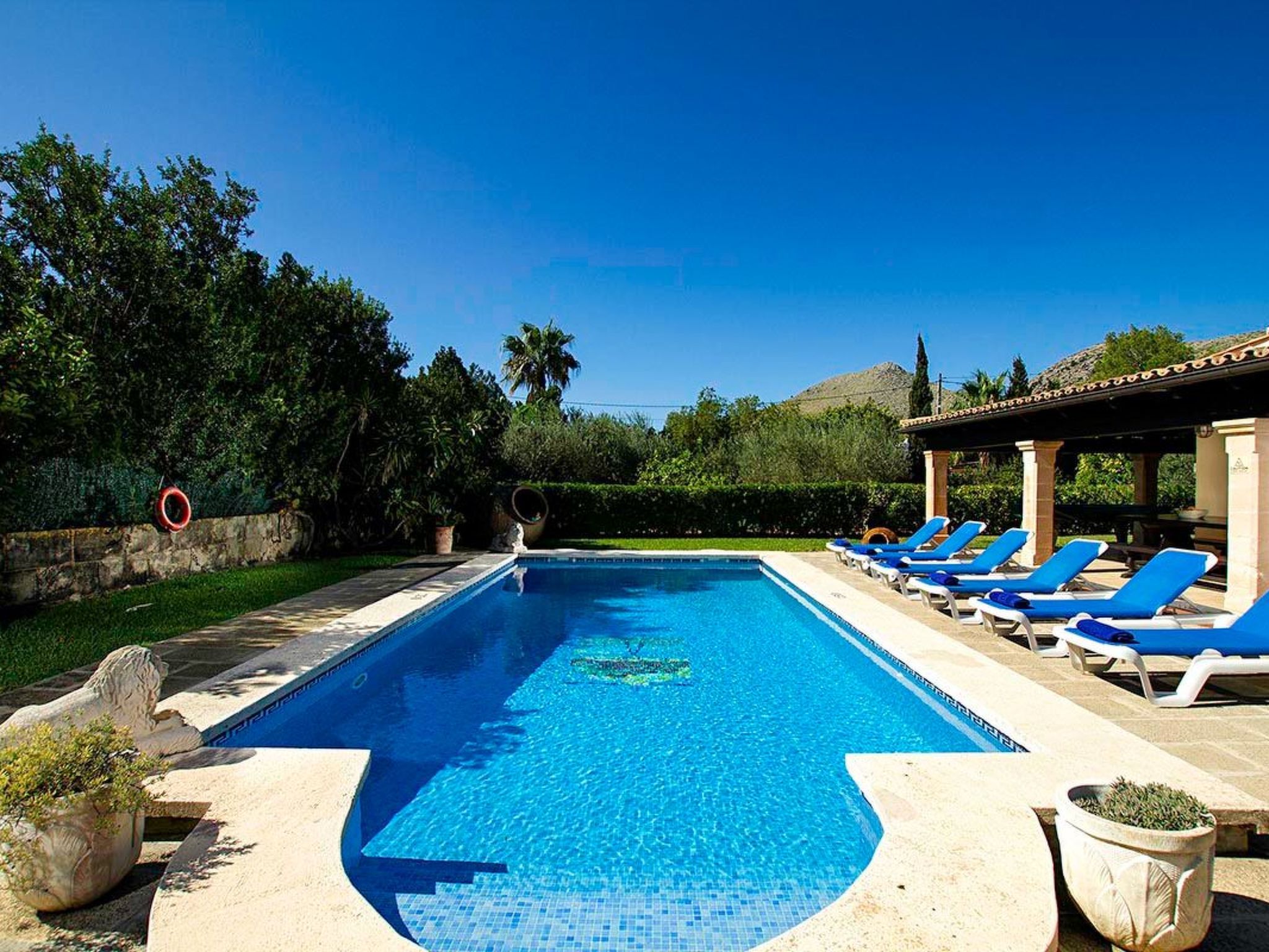 Tolle Ferienvilla Barraca mit privatem Pool-Dedans