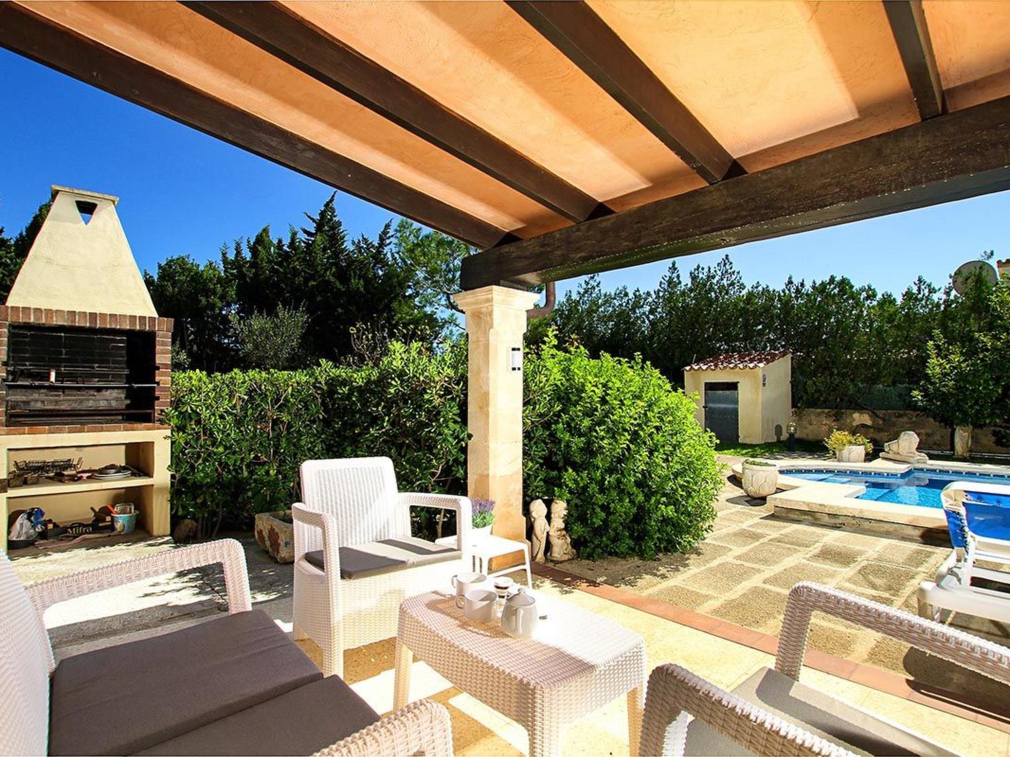 Tolle Ferienvilla Barraca mit privatem Pool-Dedans