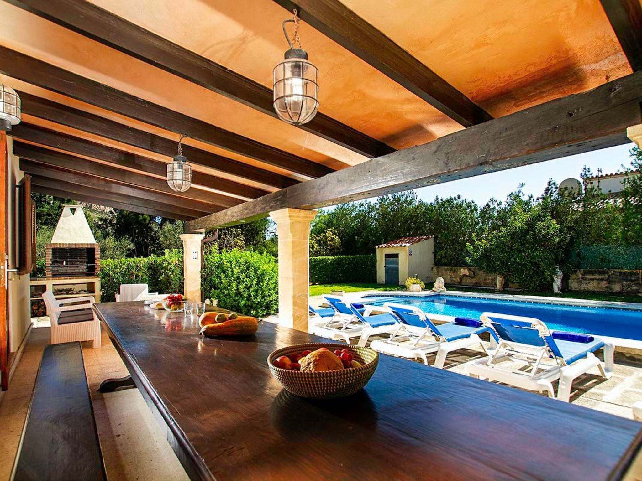 Tolle Ferienvilla Barraca mit privatem Pool-Dedans