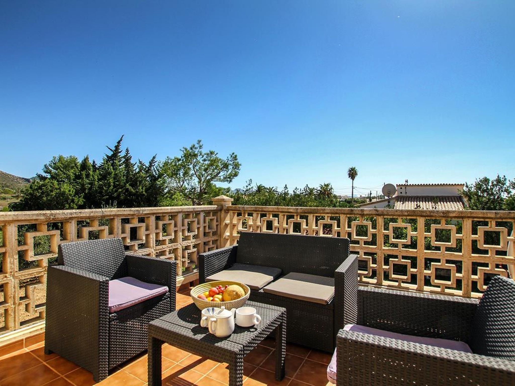 Tolle Ferienvilla Barraca mit privatem Pool-Dedans