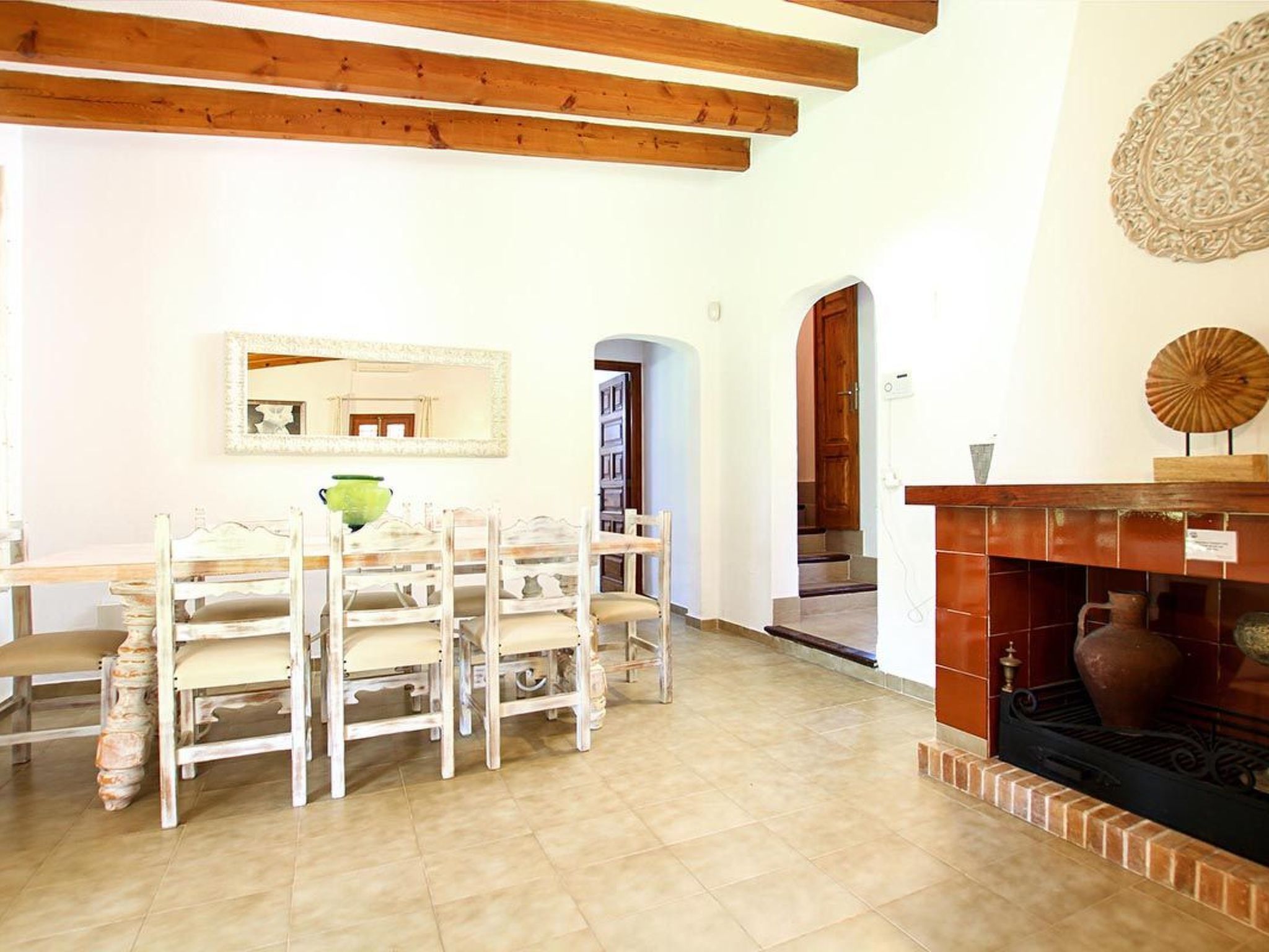 Tolle Ferienvilla Barraca mit privatem Pool-Dedans