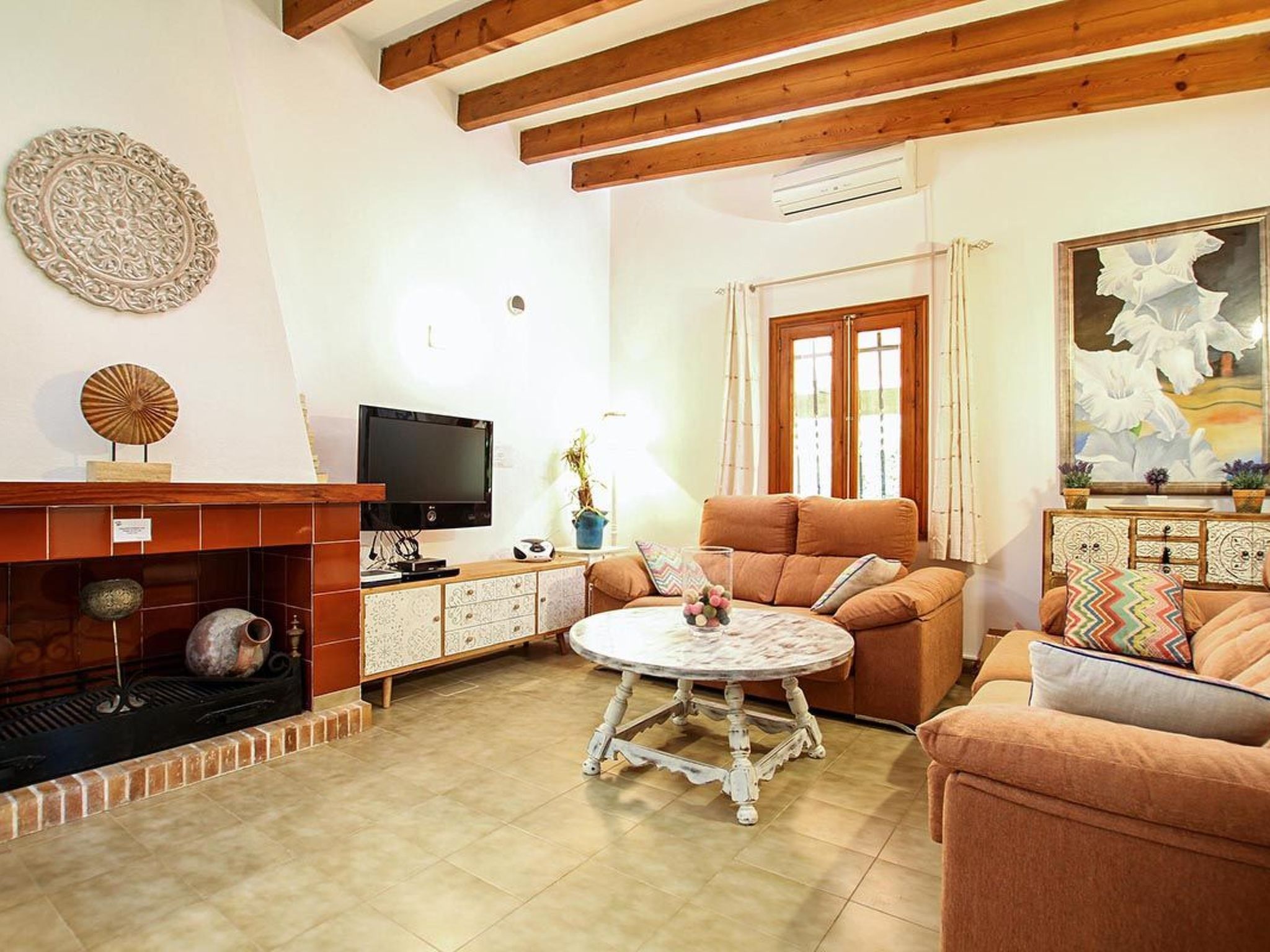 Tolle Ferienvilla Barraca mit privatem Pool-Dedans