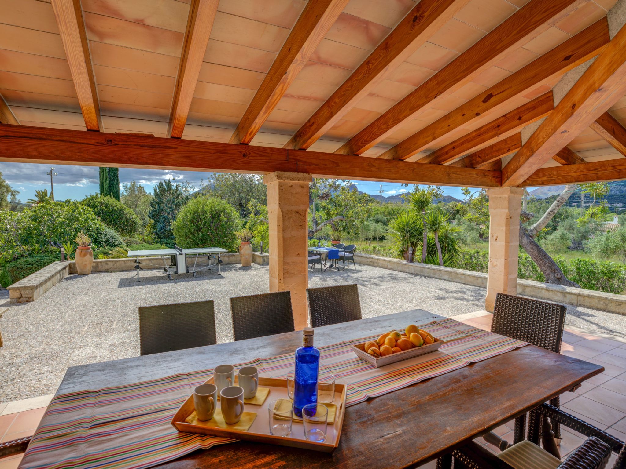 In Pollença mit Großem Pool-Outside