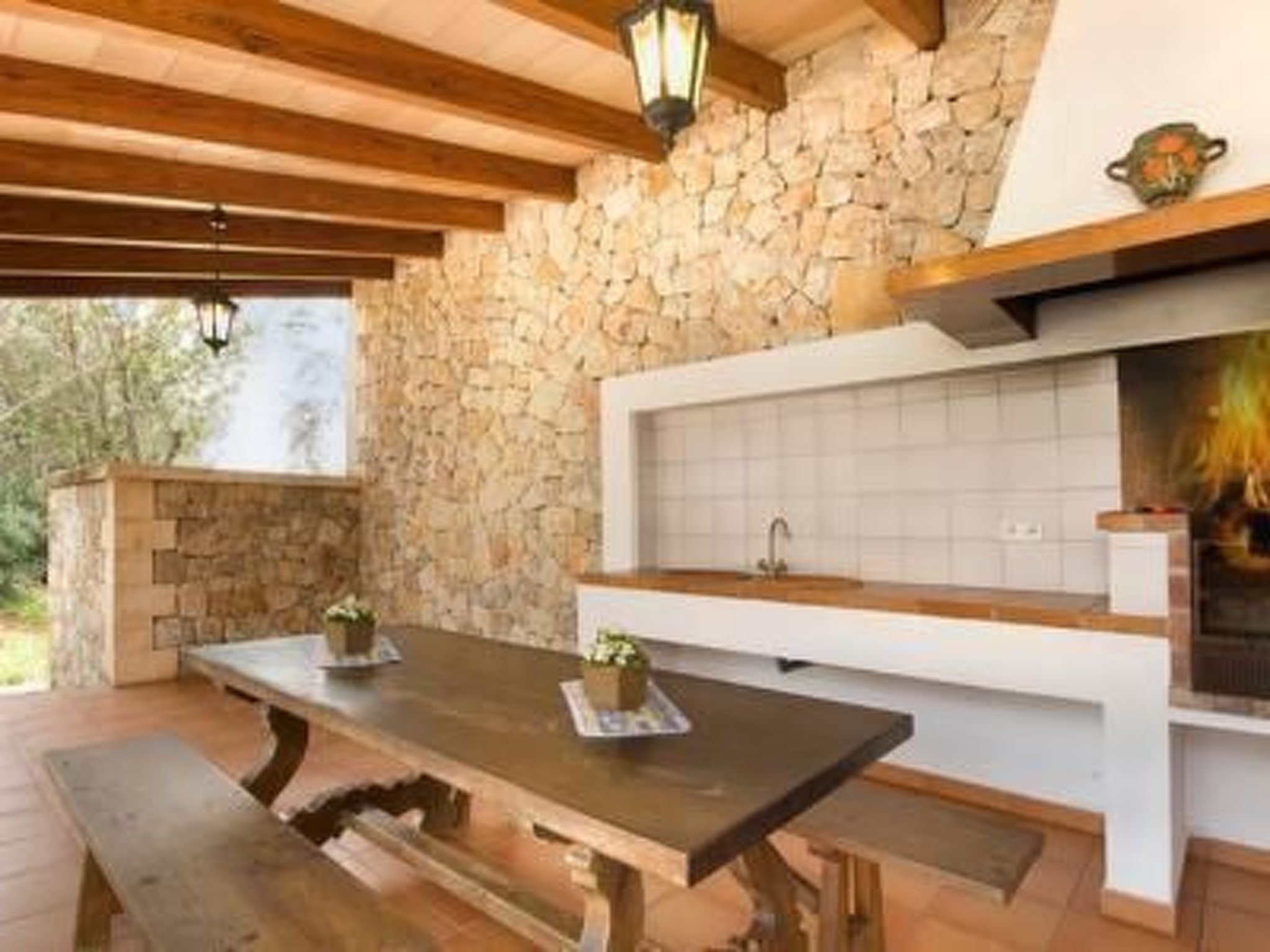 In Pollença mit Großem Pool-Outside