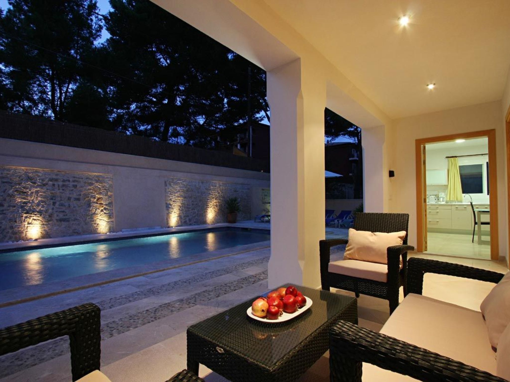 Villa Medina, Cala Sant Vicenç-Dedans