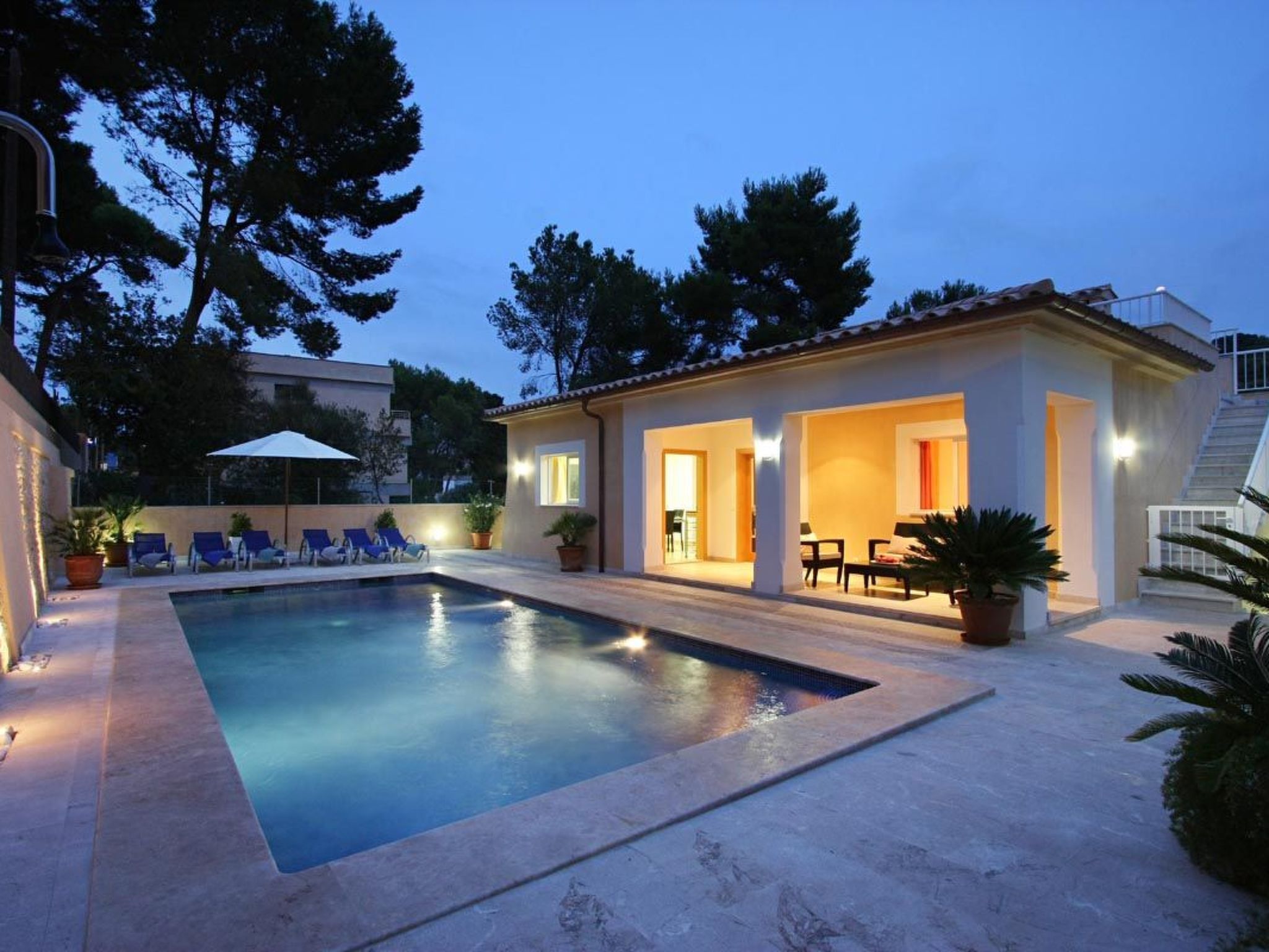 Villa Medina, Cala Sant Vicenç-Dedans