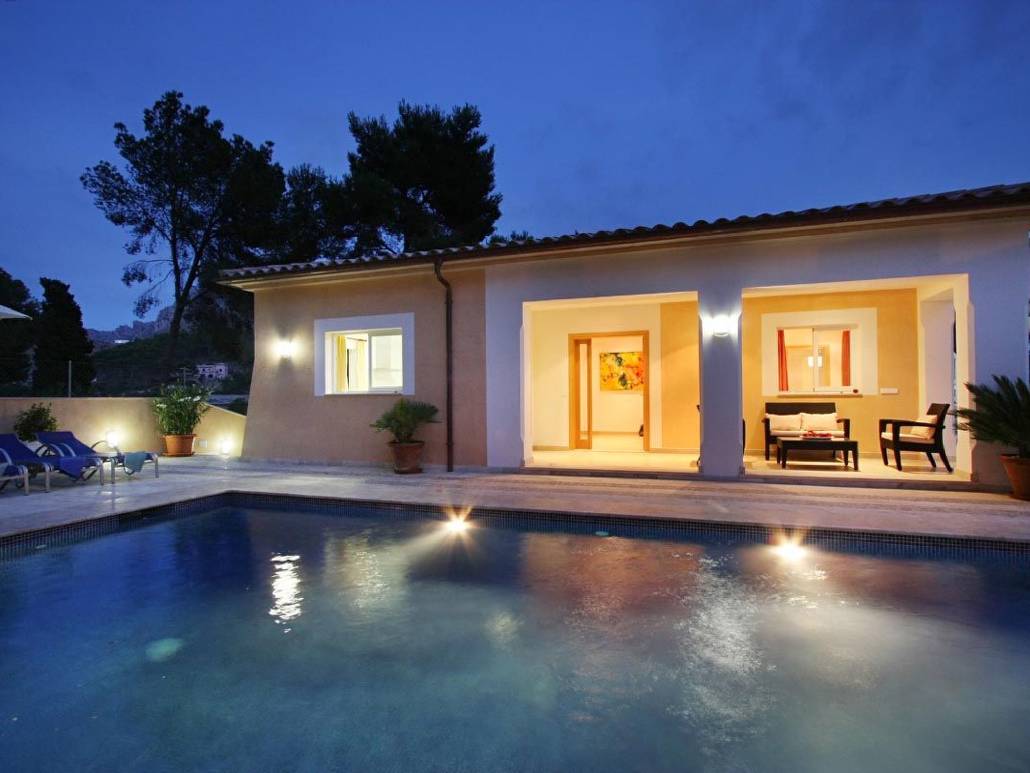 Villa Medina, Cala Sant Vicenç-Dedans