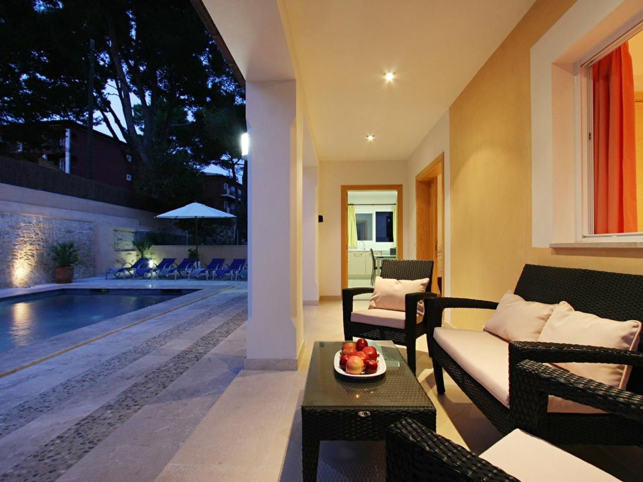 Villa Medina, Cala Sant Vicenç-Dedans