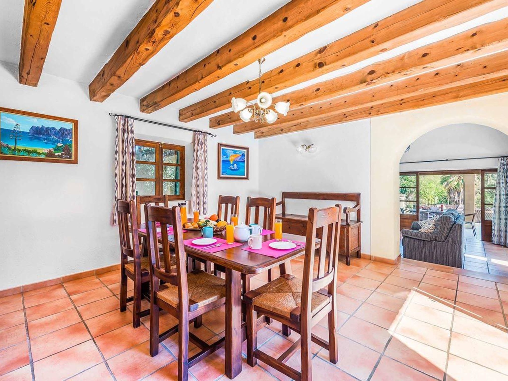 Finca Tomas, Cala Sant Vicenç-Dedans