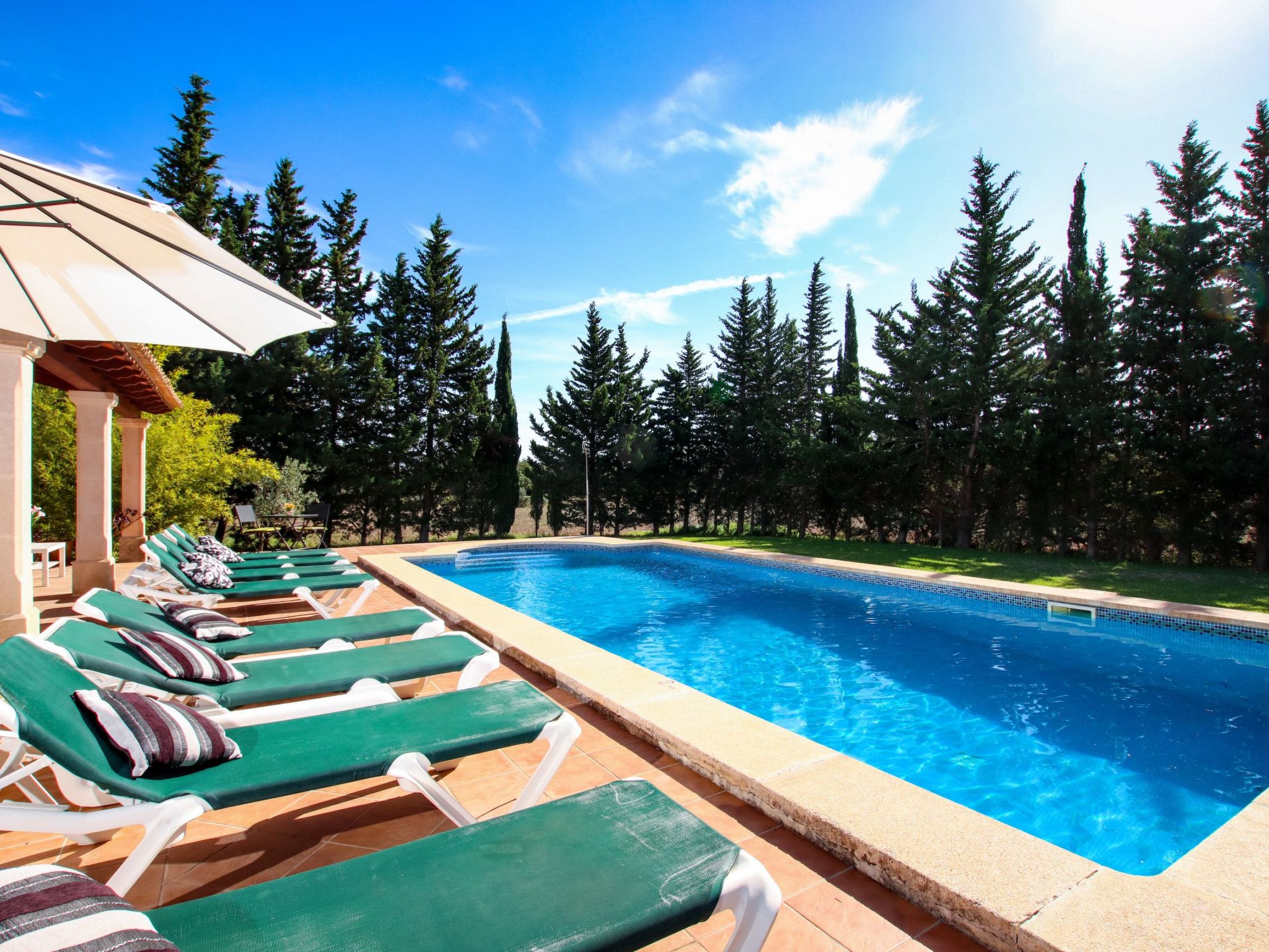 Schöne Villa für 8 Personen in der Nähe von Pollença-Dedans