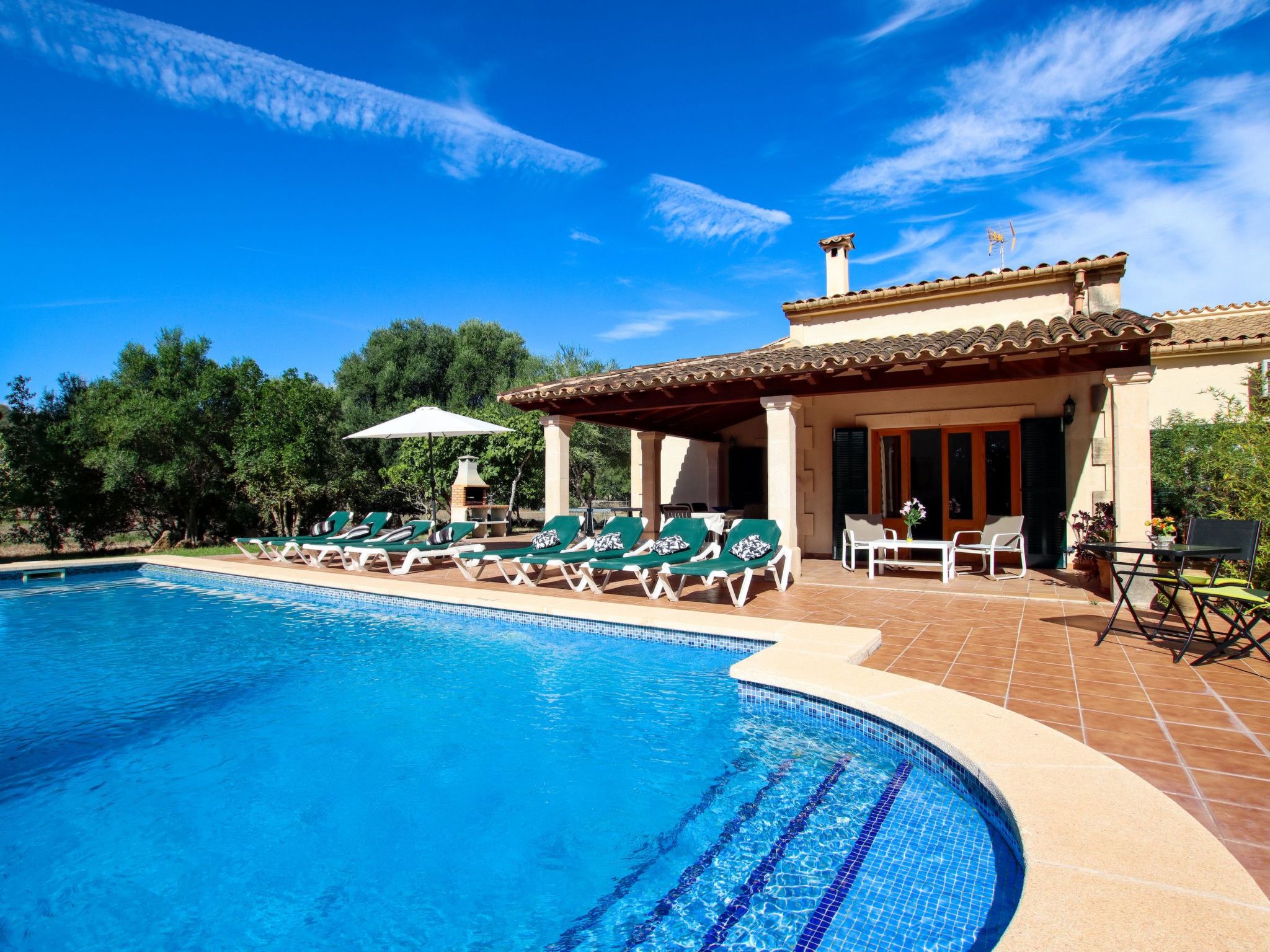 Schöne Villa für 8 Personen in der Nähe von Pollença-Dedans