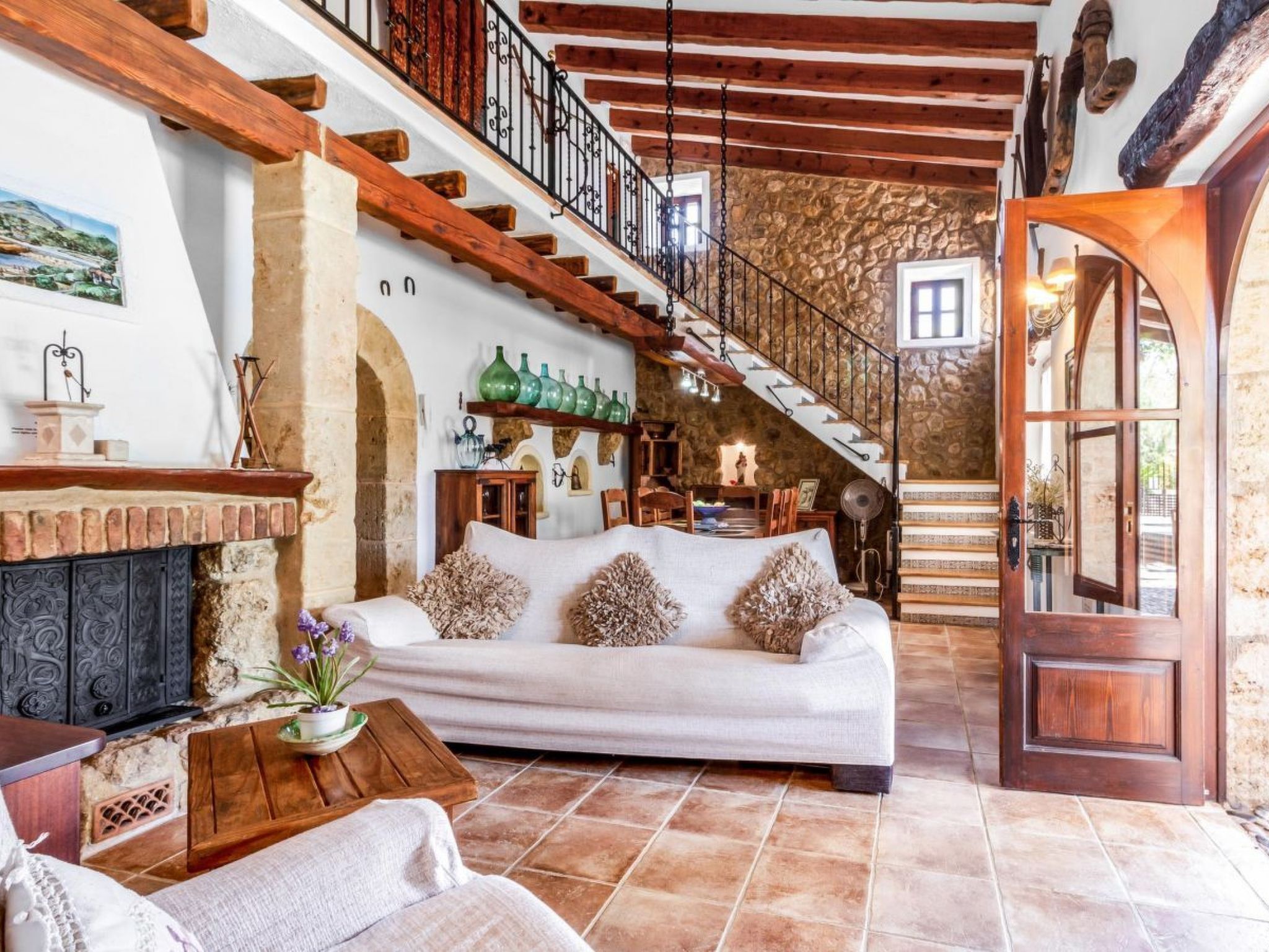 Schönes Landhaus in der Nähe von Pollensa-Drinnen