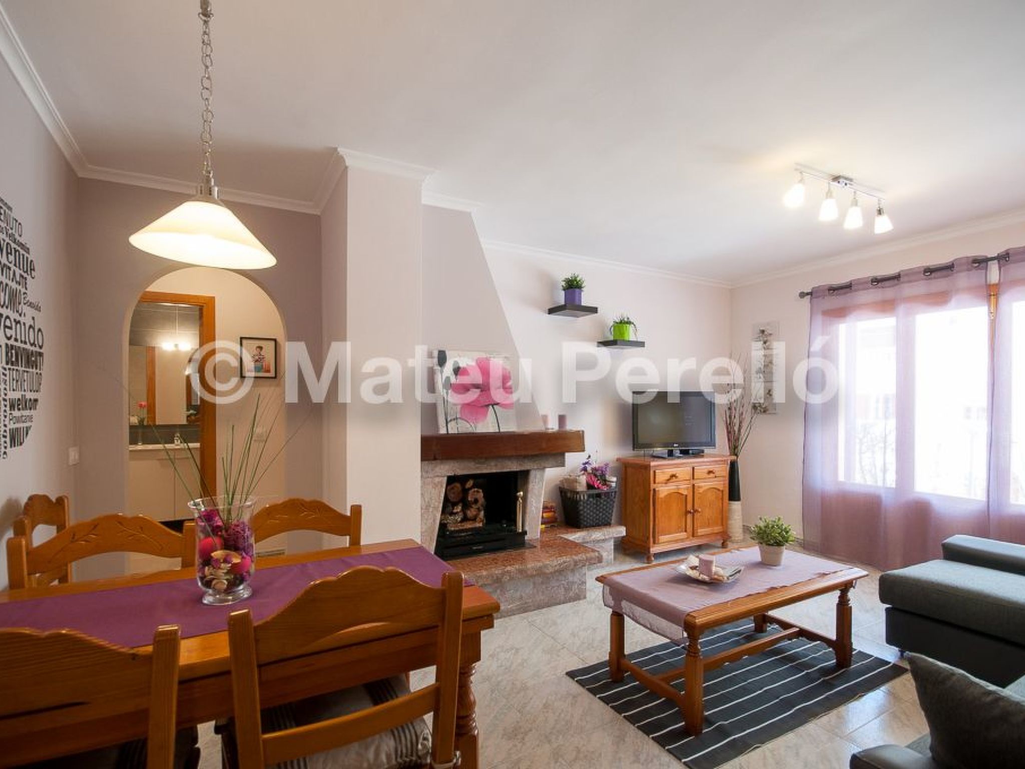 Wohnung in Son Baulo mit Grill, Terrasse und Garten-Binnen