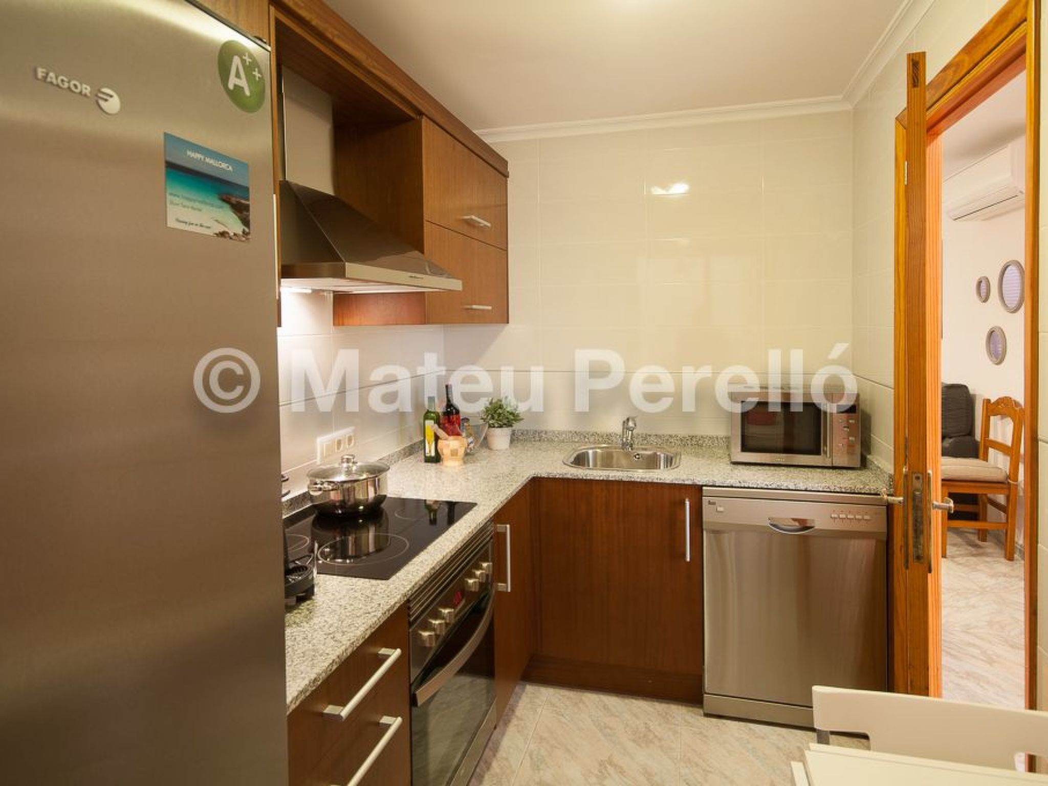 Wohnung in Son Baulo mit Grill, Terrasse und Garten-Binnen