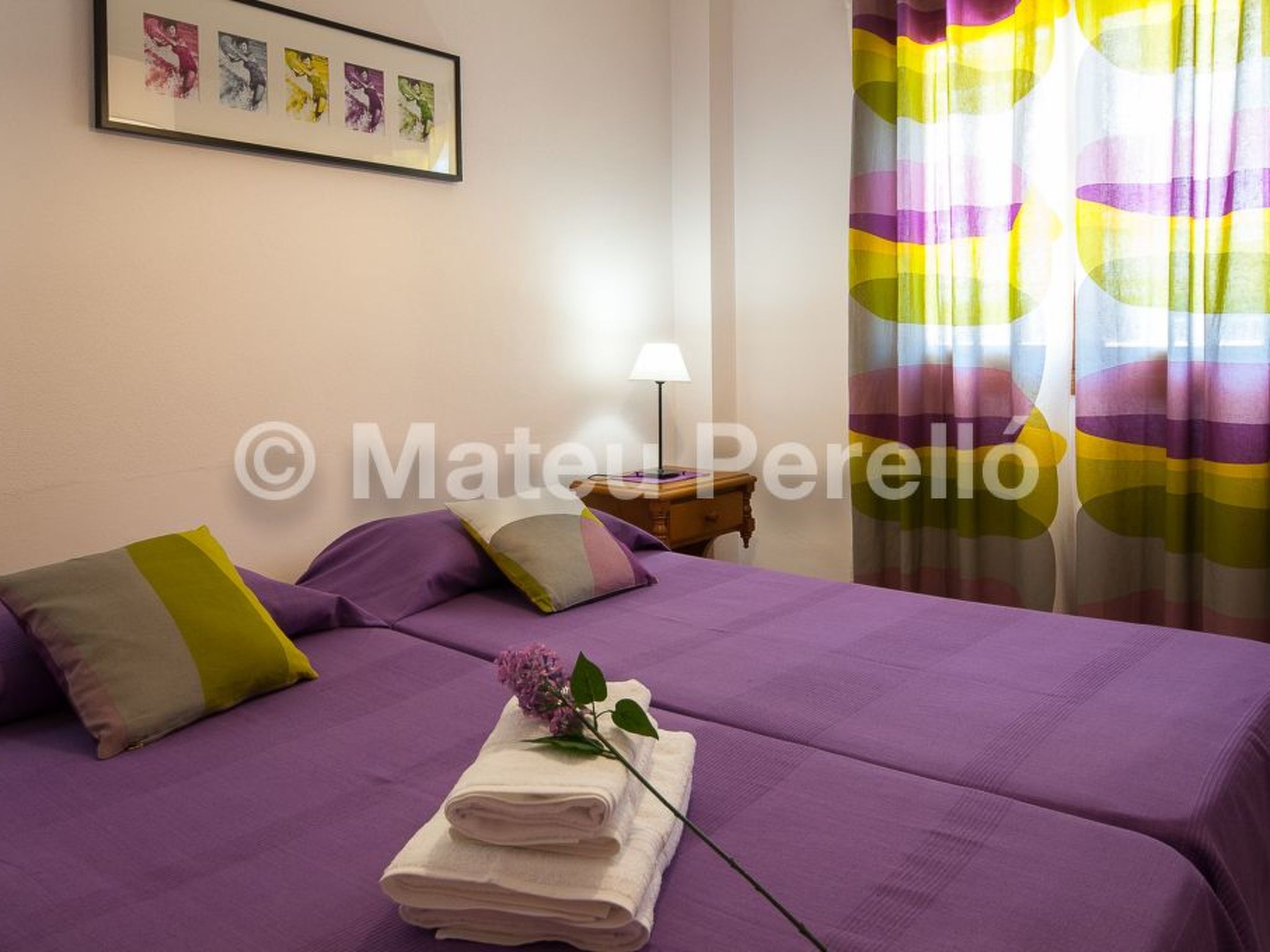 Wohnung in Son Baulo mit Grill, Terrasse und Garten-Binnen