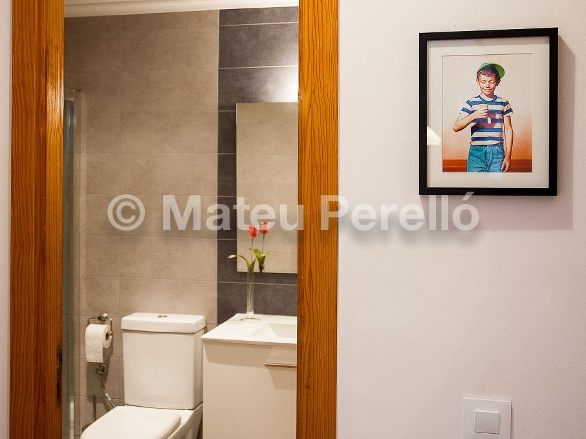 Wohnung in Son Baulo mit Grill, Terrasse und Garten-Binnen