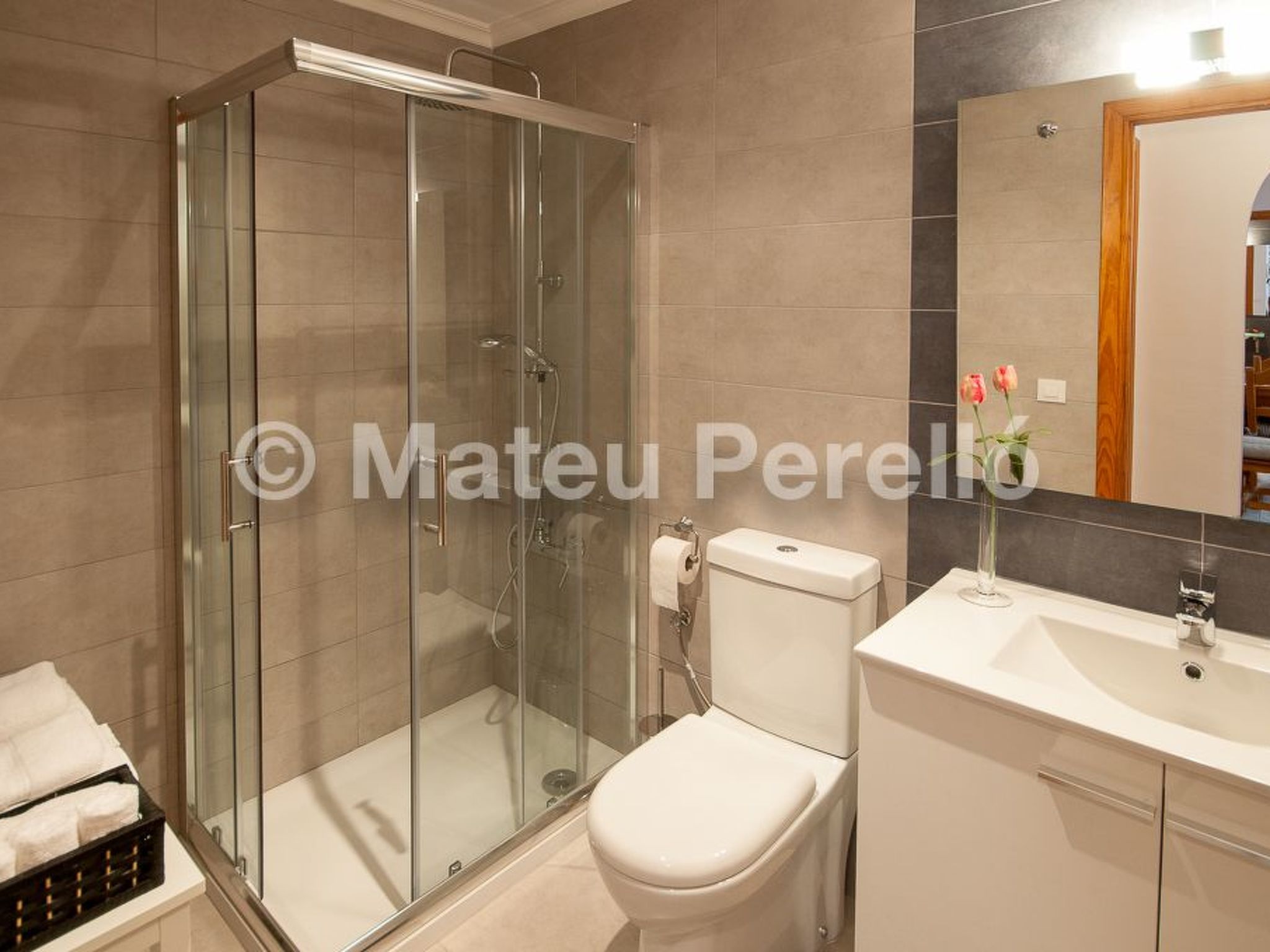 Wohnung in Son Baulo mit Grill, Terrasse und Garten-Binnen