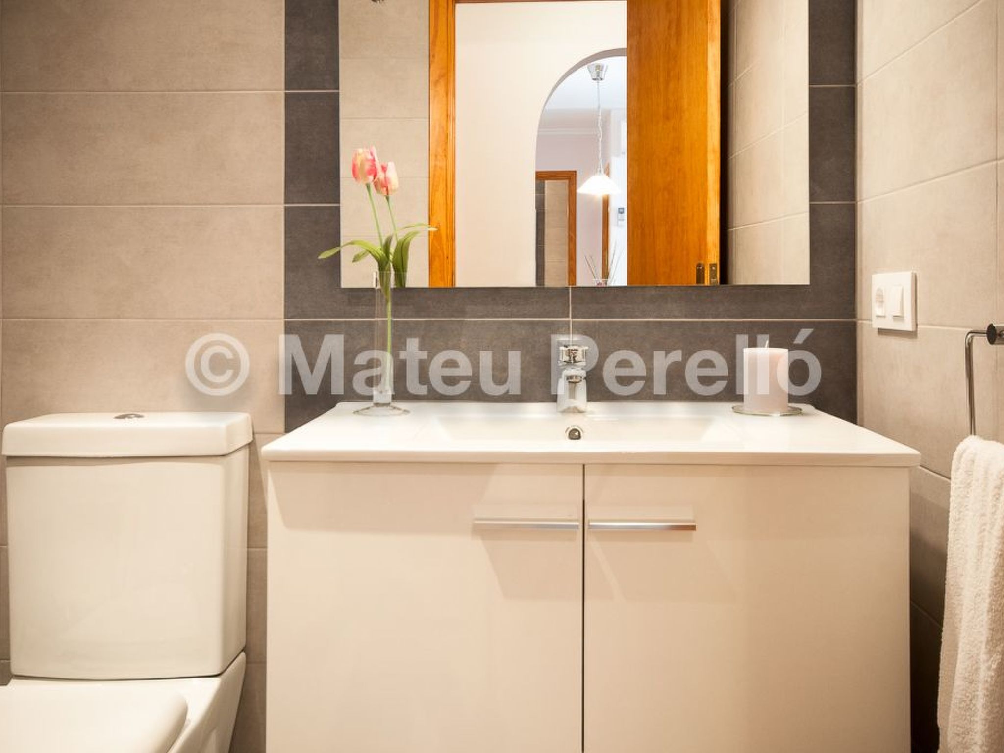 Wohnung in Son Baulo mit Grill, Terrasse und Garten-Binnen