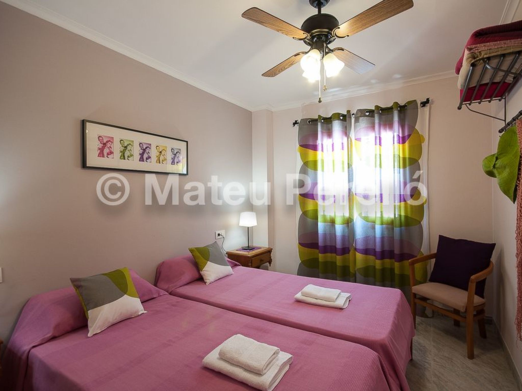 Wohnung in Son Baulo mit Grill, Terrasse und Garten-Binnen