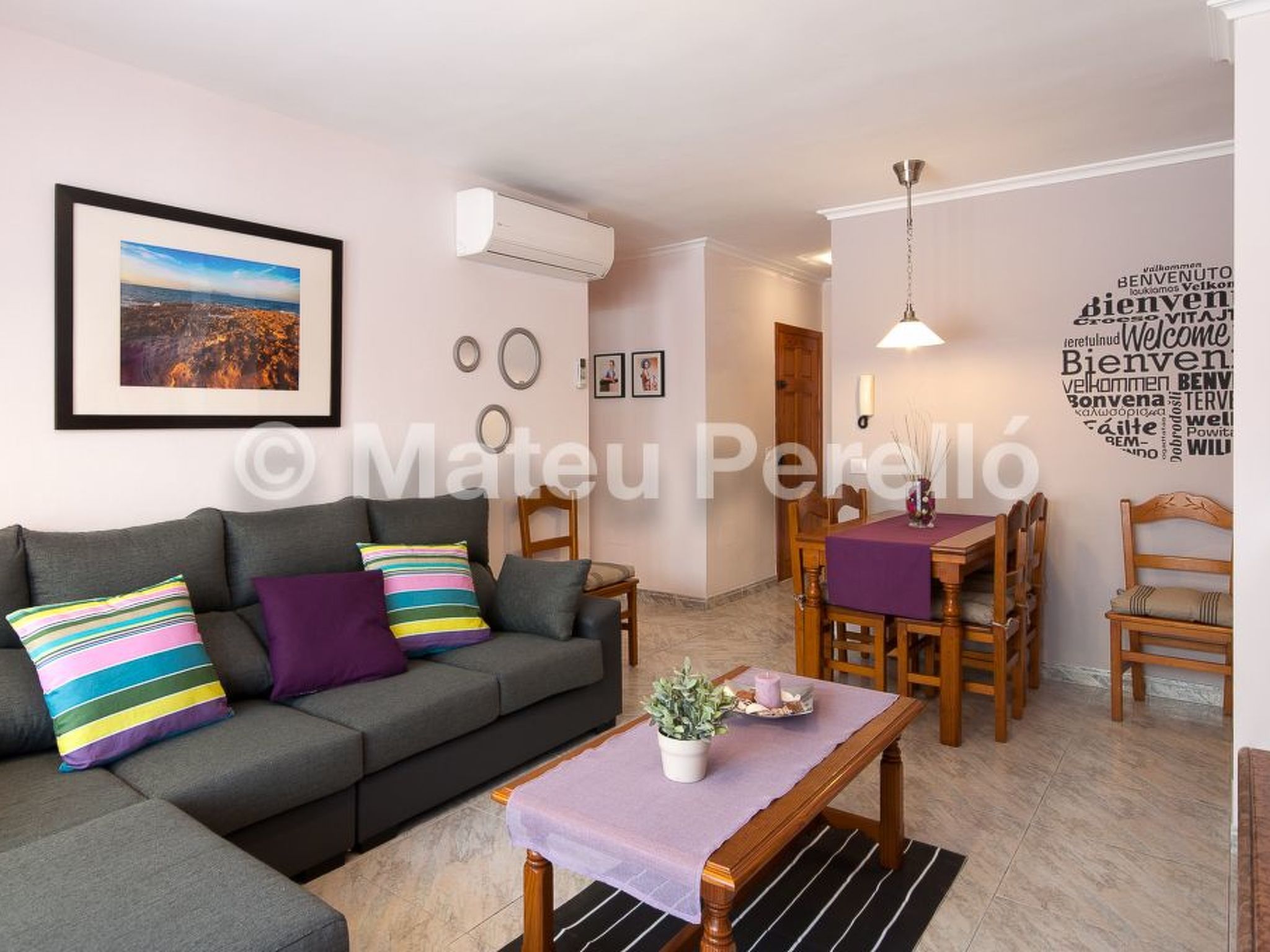 Wohnung in Son Baulo mit Grill, Terrasse und Garten-Binnen