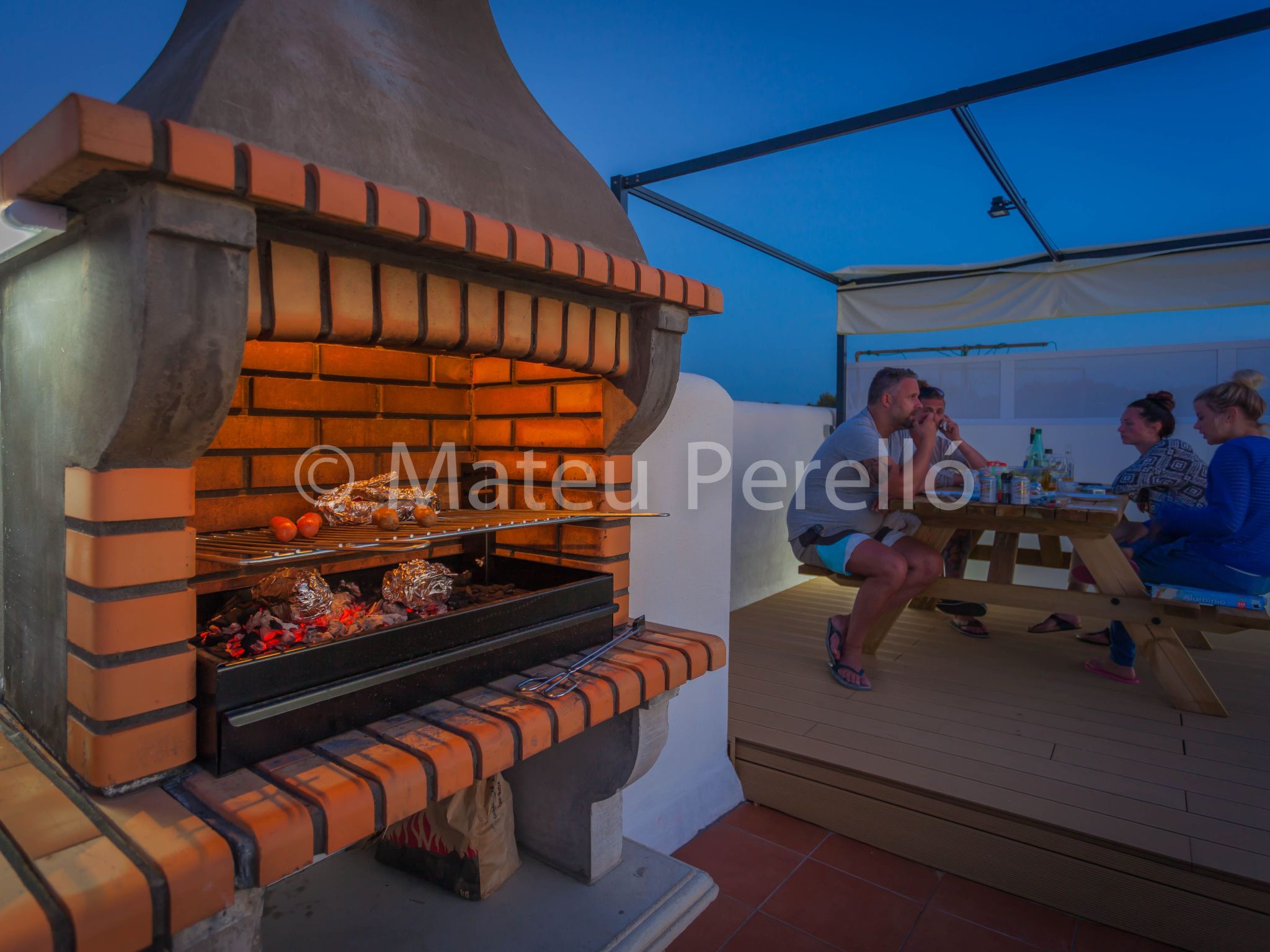 Wohnung in Son Baulo mit Grill, Terrasse und Garten-Binnen