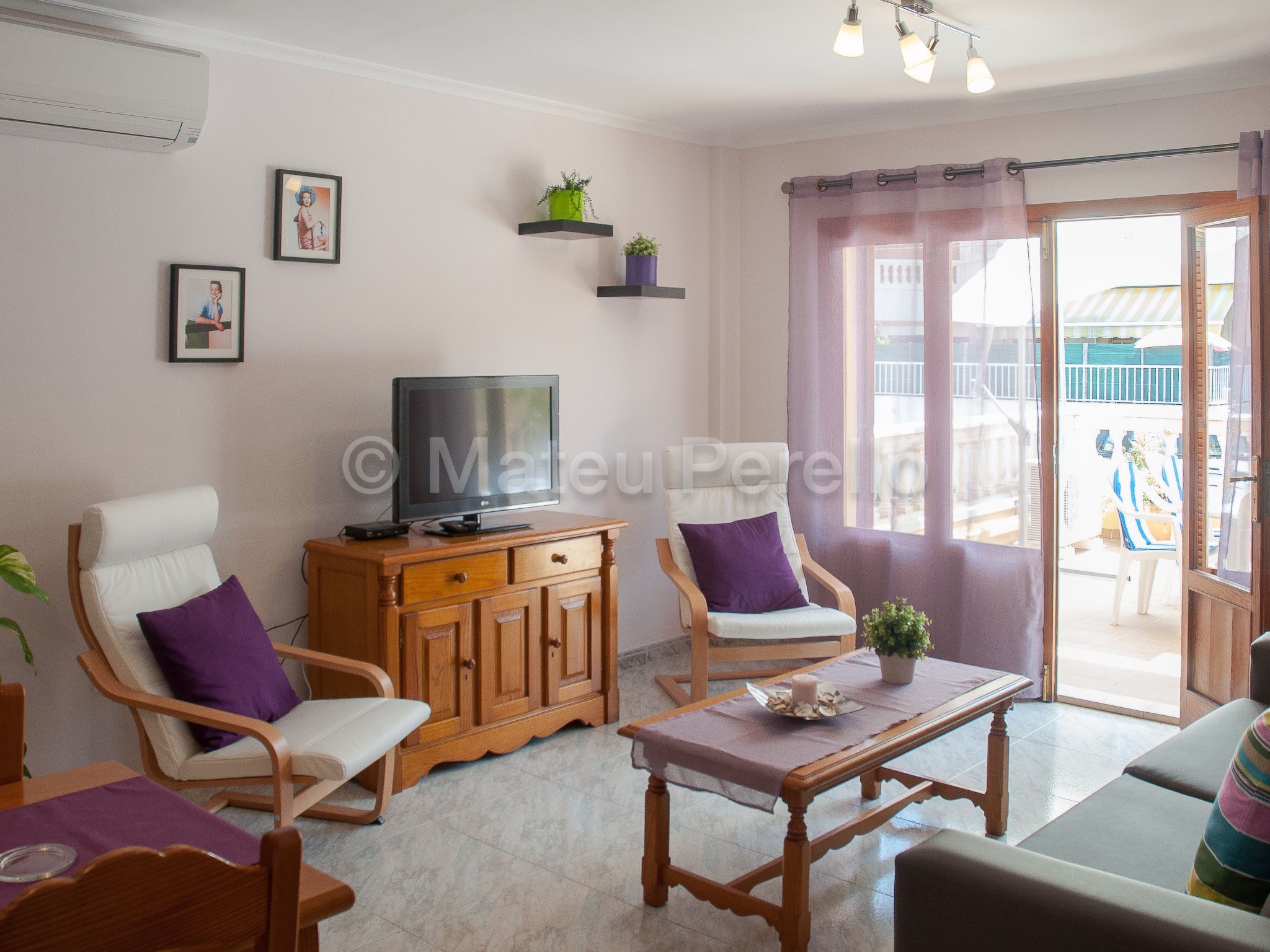 In Son Baulo mit Grill, Garten und Terrasse-Binnen