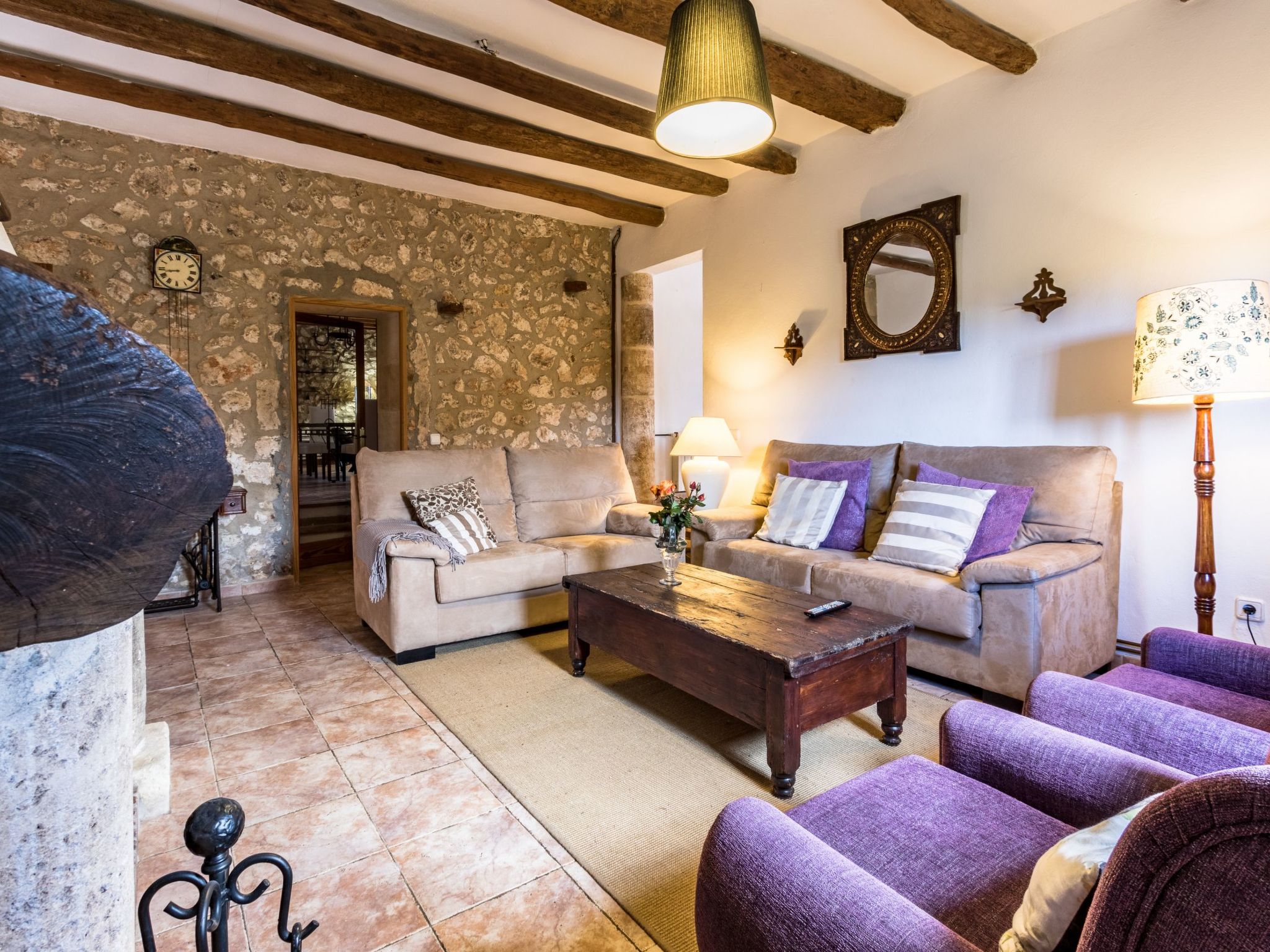 Finca 'Son Cladera in Muro'-Drinnen