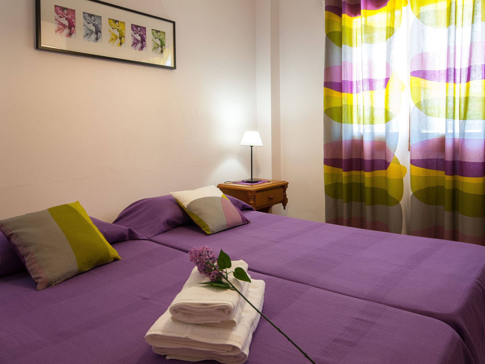 Ob3-Erdgeschoss mit 3 Doppelschlafzimmern in Strandnähe-Binnen