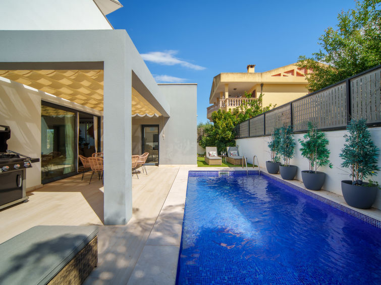 Centraal gelegen villa Can Aruna met privézwembad in Colònia Sant Pere in Colònia Sant Pere