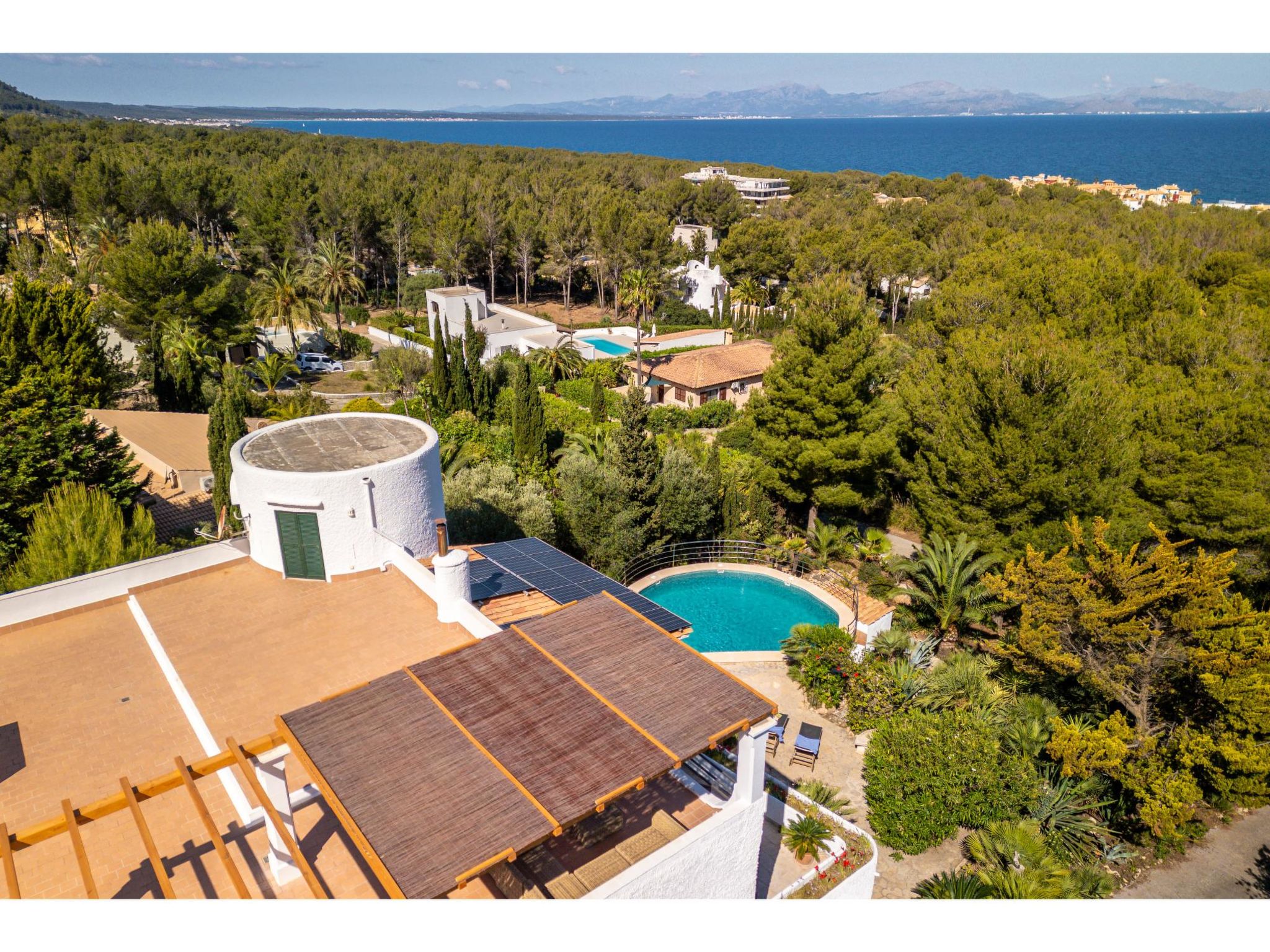 Villa Pinomar – Vue aérienne, photo 33 sur 39