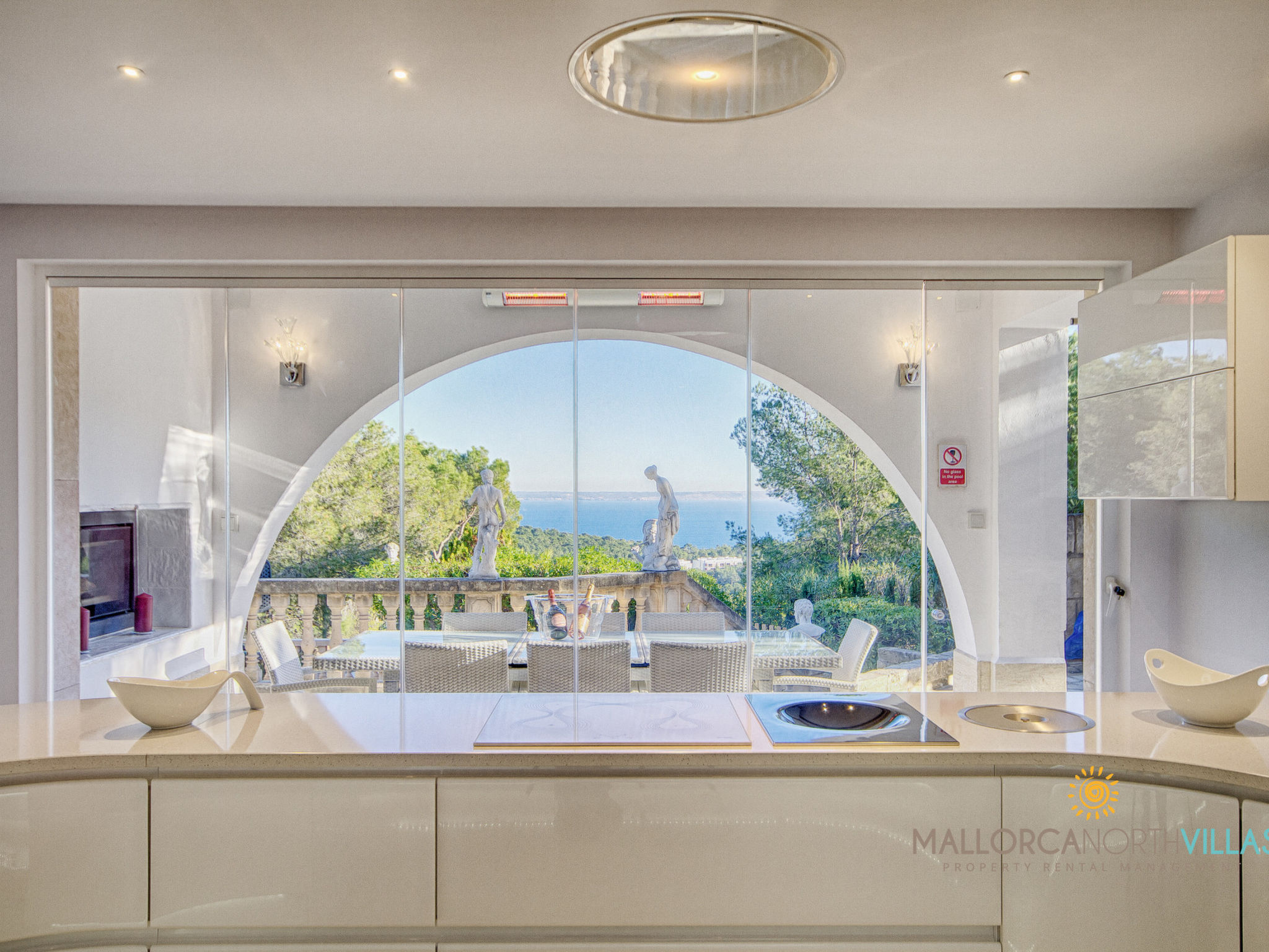Villa Ocean View en Portals Nous: Lujo y espectacu - Inside