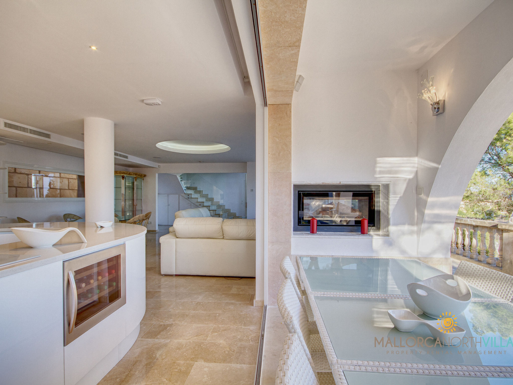 Villa Ocean View en Portals Nous: Lujo y espectacu - Inside