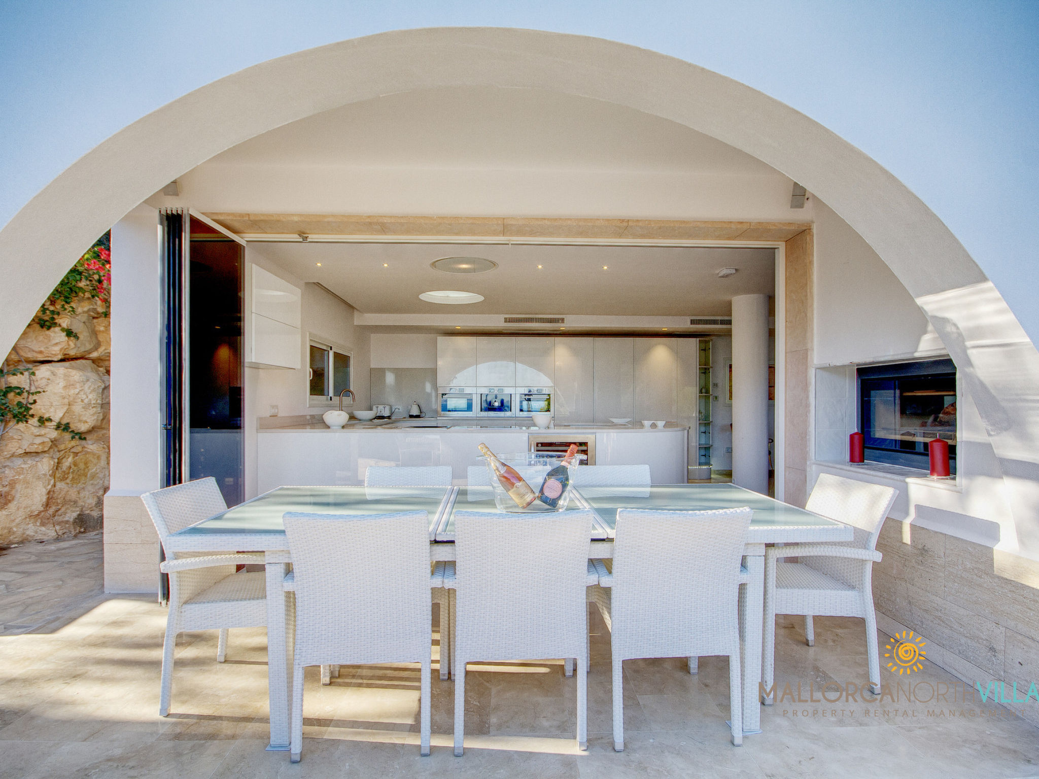 Villa Ocean View en Portals Nous: Lujo y espectacu - Outside
