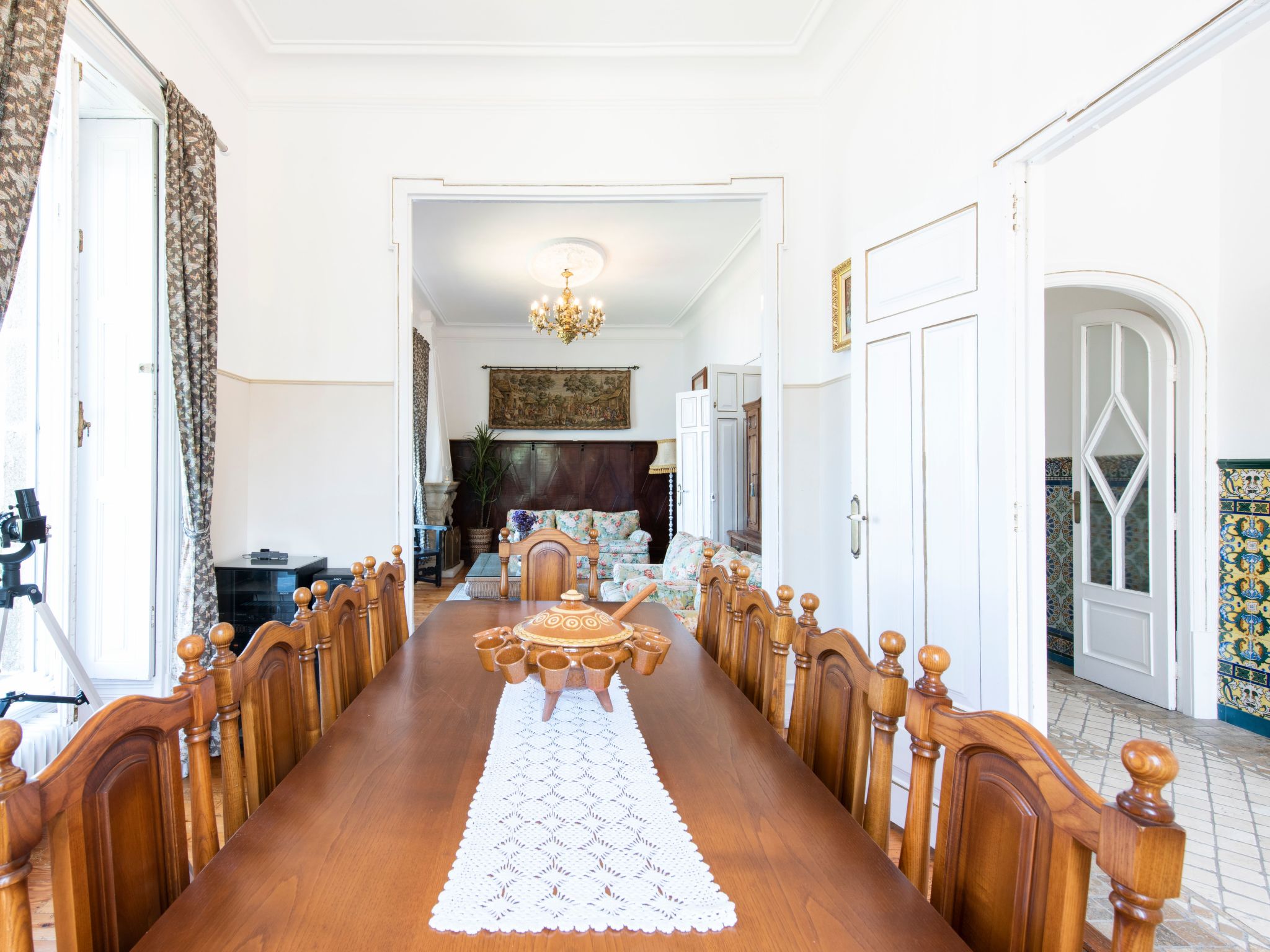 Für 12 Personen und 2 Kinder in Redondela, Costa Verde Spanien (Rías Baixas)-Binnen