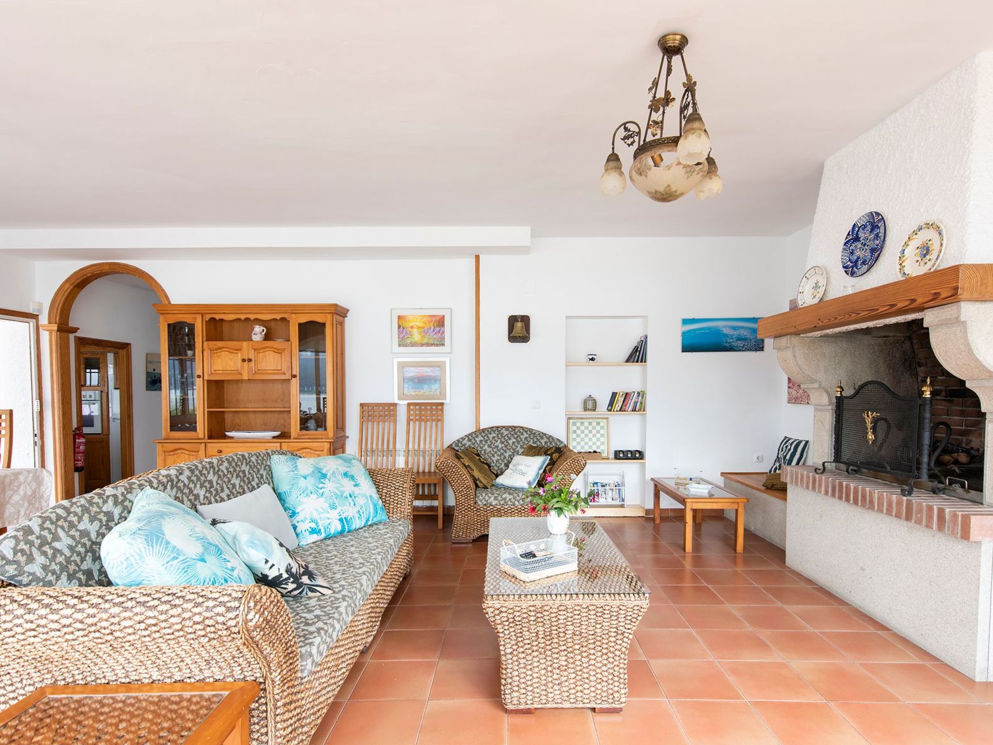 Tolle Villa oberhalb der Bucht Ria de Vigo - Drinnen
