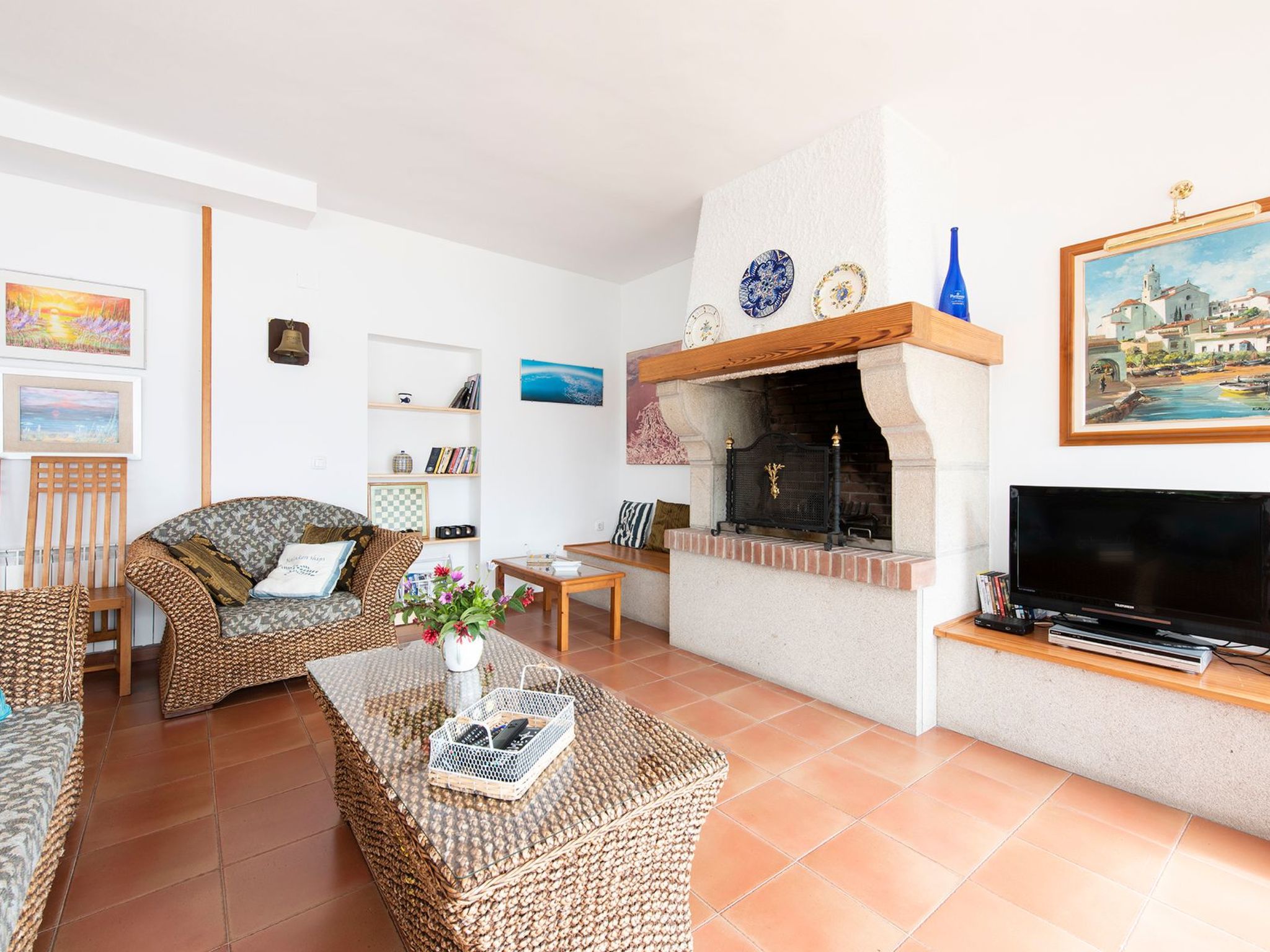 Tolle Villa oberhalb der Bucht Ria de Vigo - Drinnen